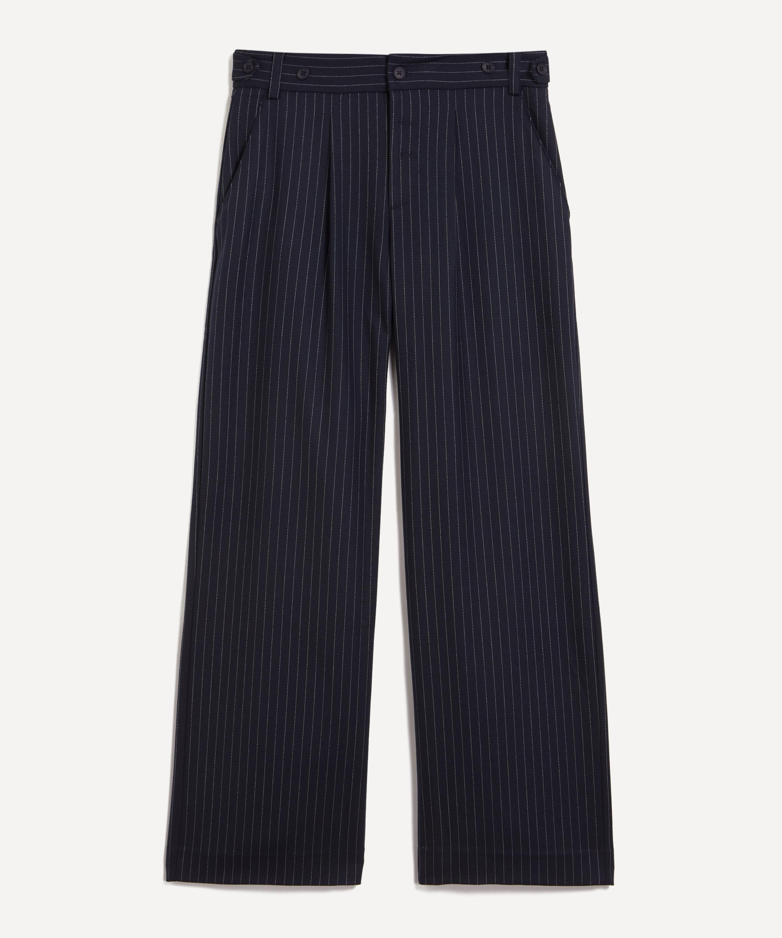 Peachy Den - Lennox Ink Wide Leg Tailored Trousers image number 