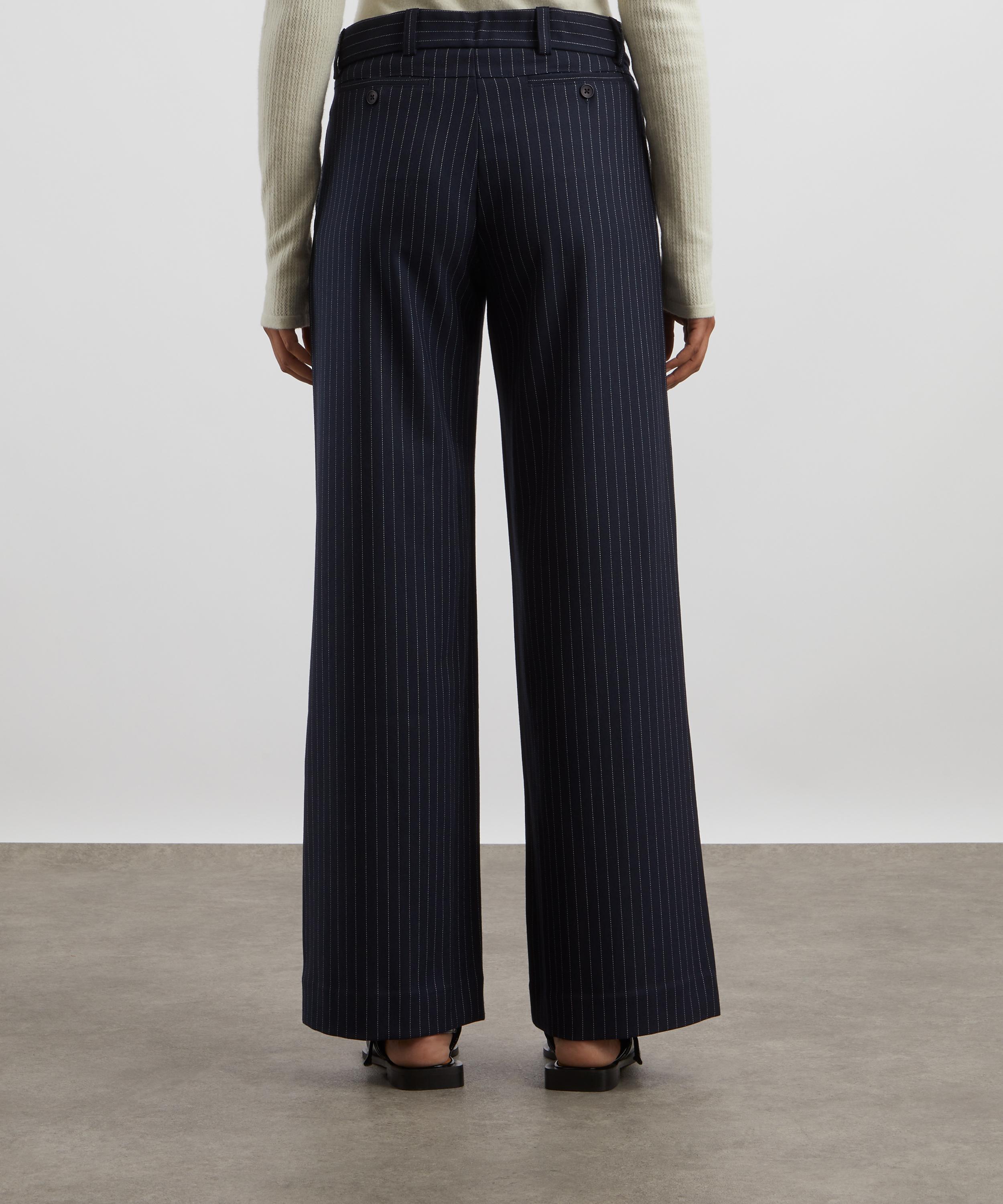 Peachy Den - Lennox Ink Wide Leg Tailored Trousers image number 3