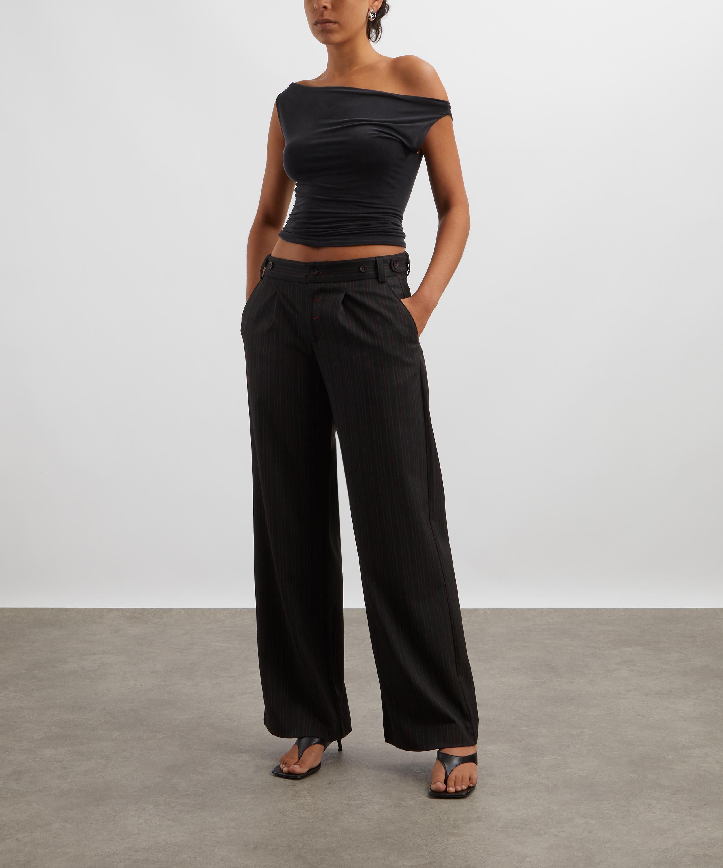 Peachy Den - Lennox Lead Wide Leg Tailored Trousers image number 1