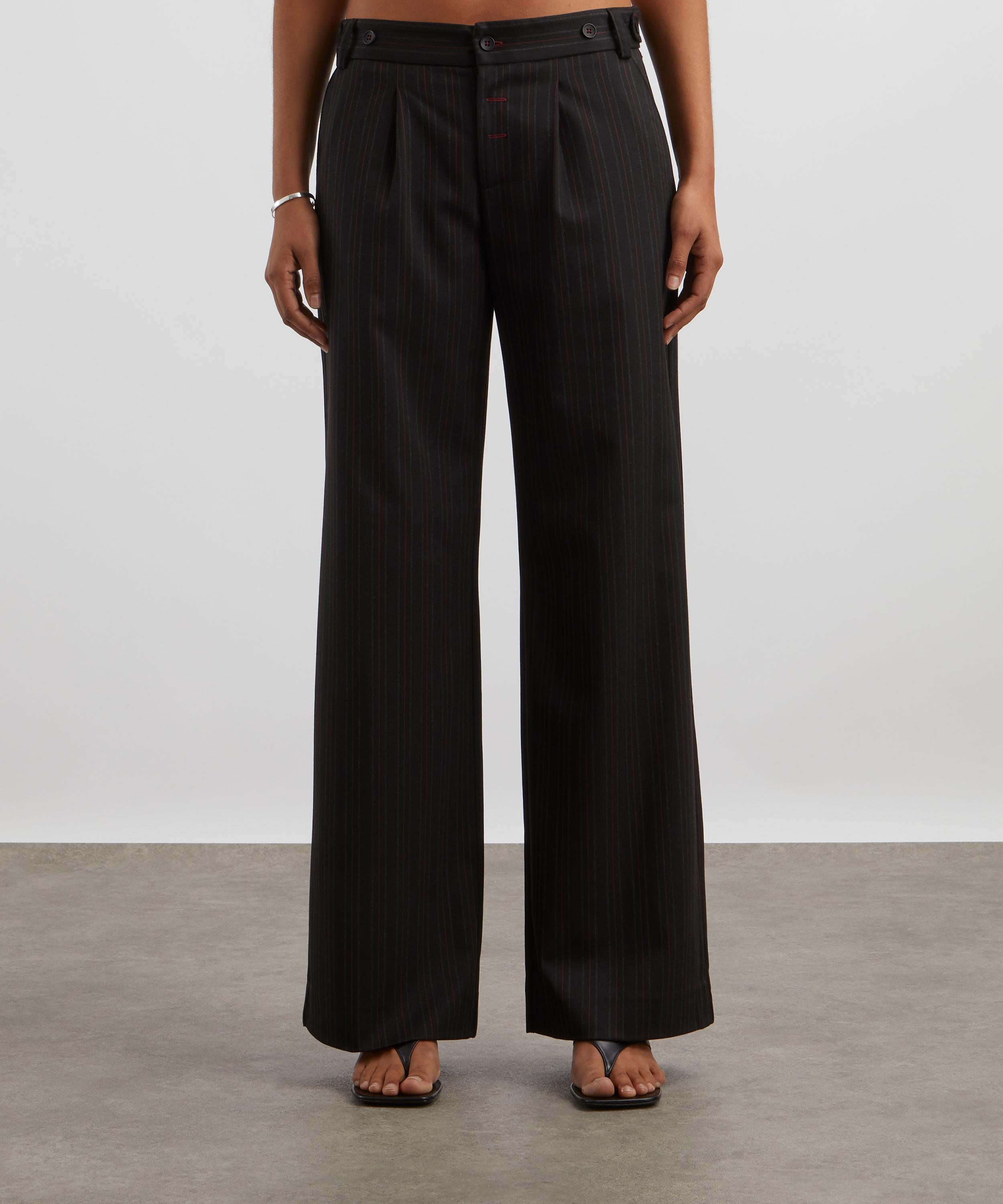 Peachy Den - Lennox Lead Wide Leg Tailored Trousers image number 2