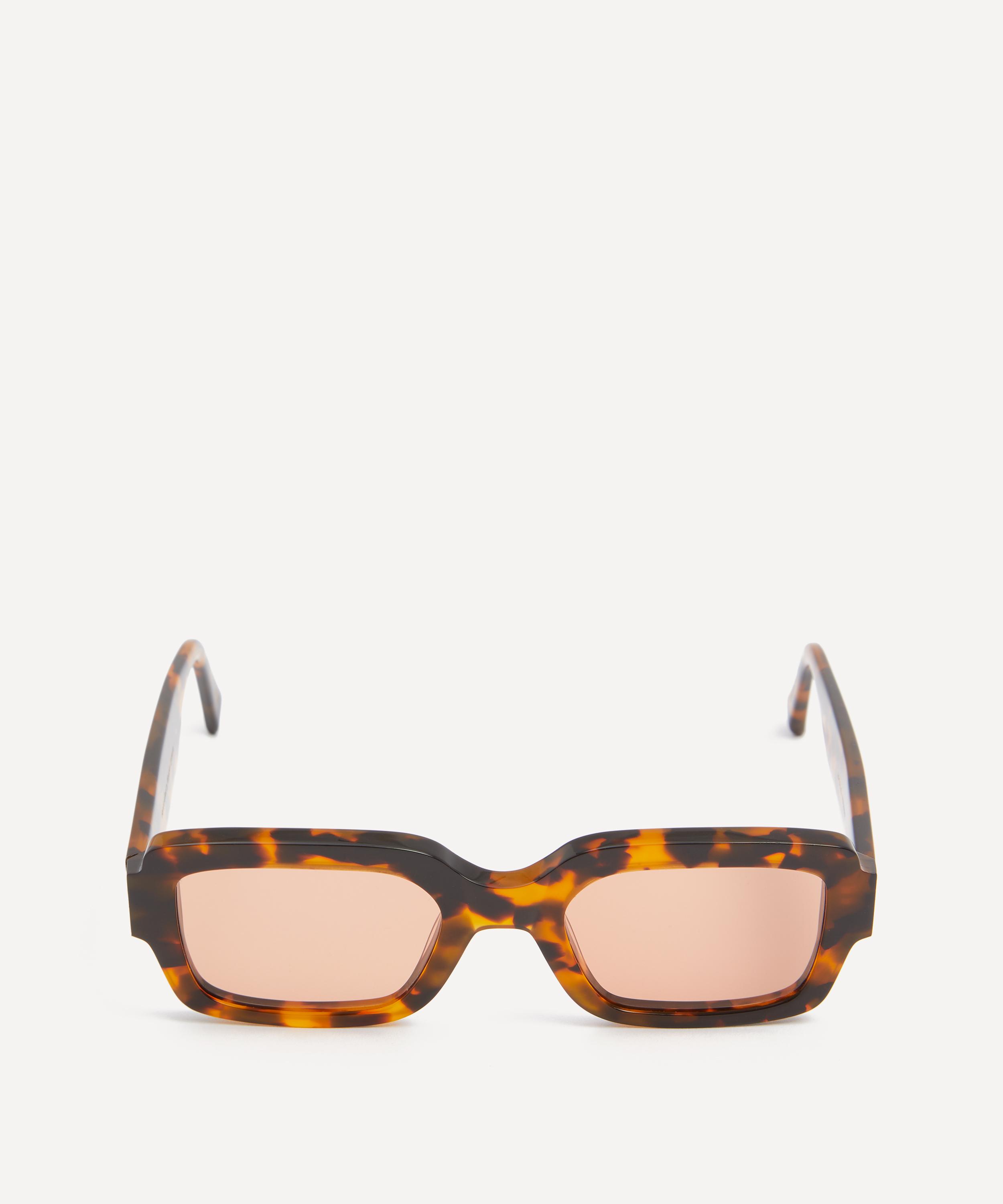 Monokel Eyewear - Apollo Havana Rectangle Sunglasses image number 0