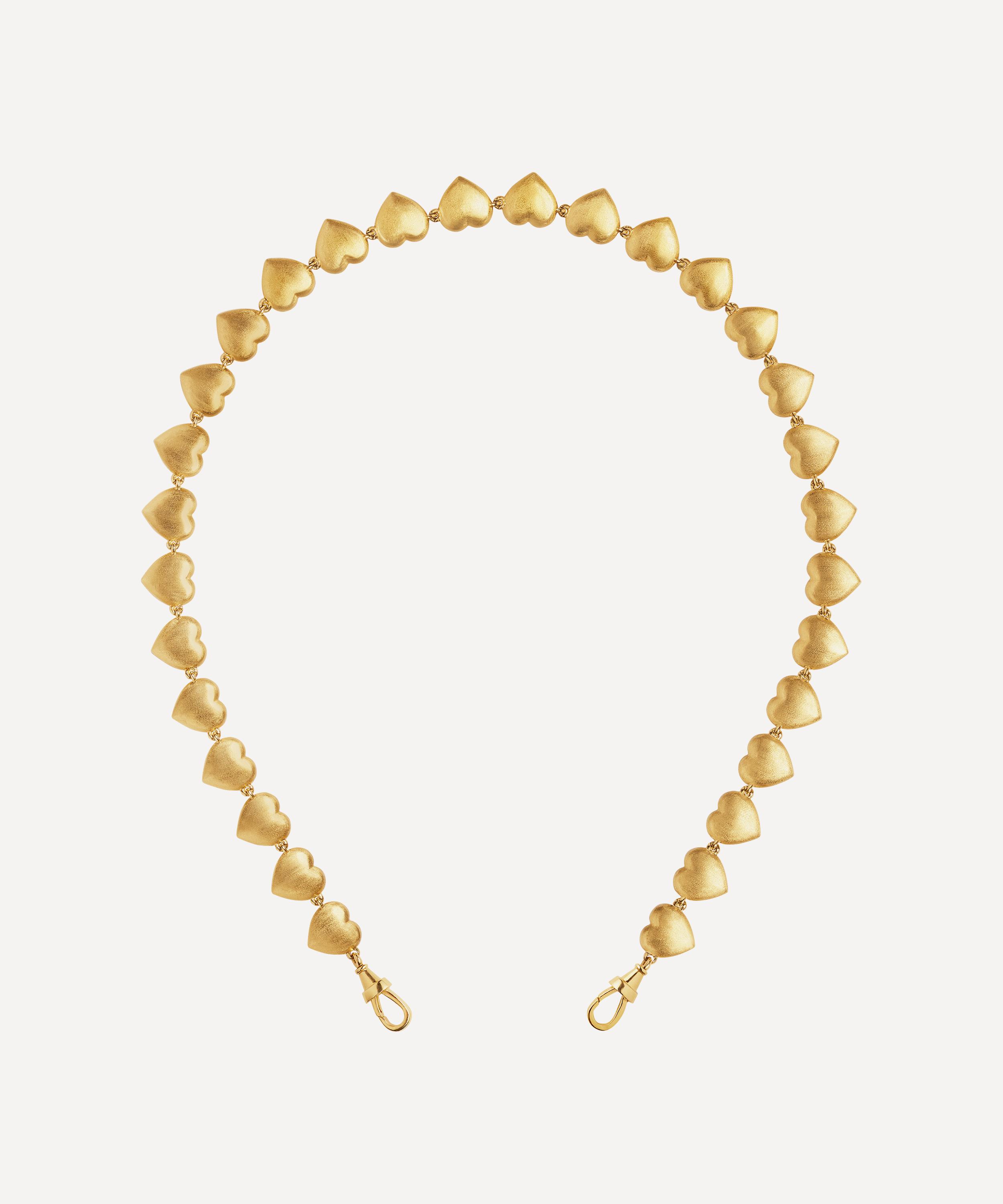 Marie Lichtenberg - 18ct Gold Heart Chain Necklace image number 0