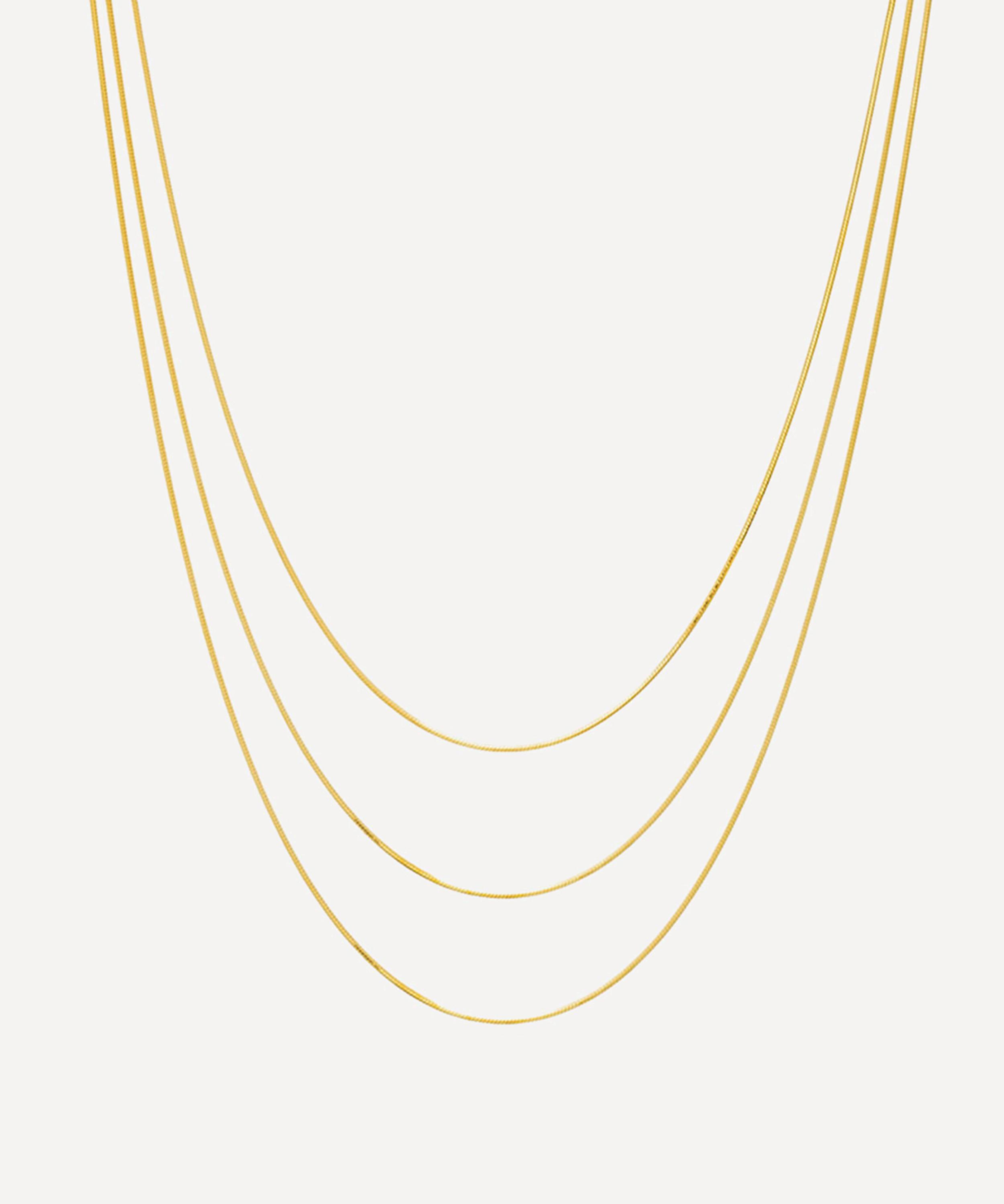 SHASHI - 14ct Gold-Plated Sonara Necklace