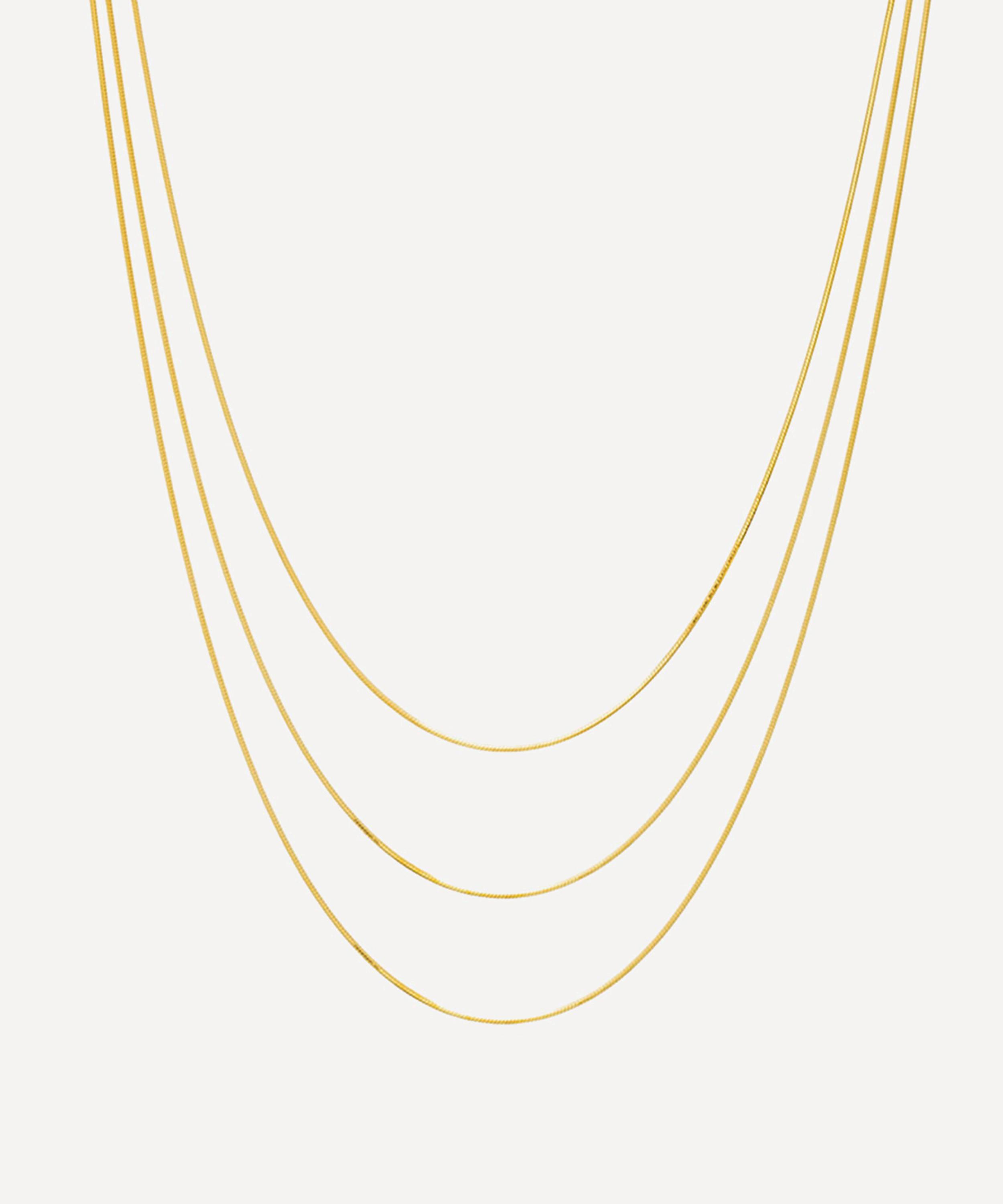 SHASHI - 14ct Gold-Plated Sonara Necklace image number 0