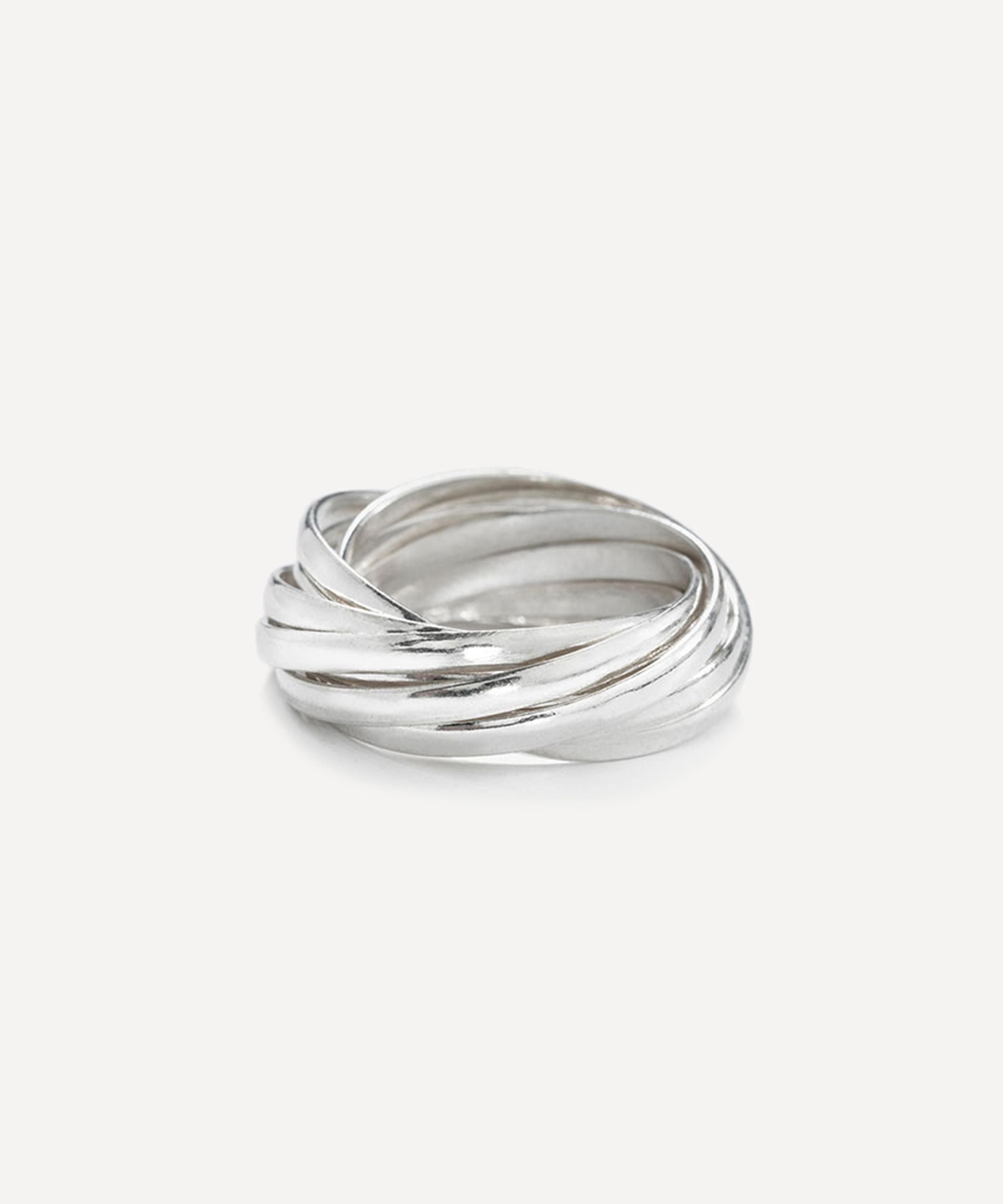 SHASHI - Sterling Silver Super Vera Band Ring