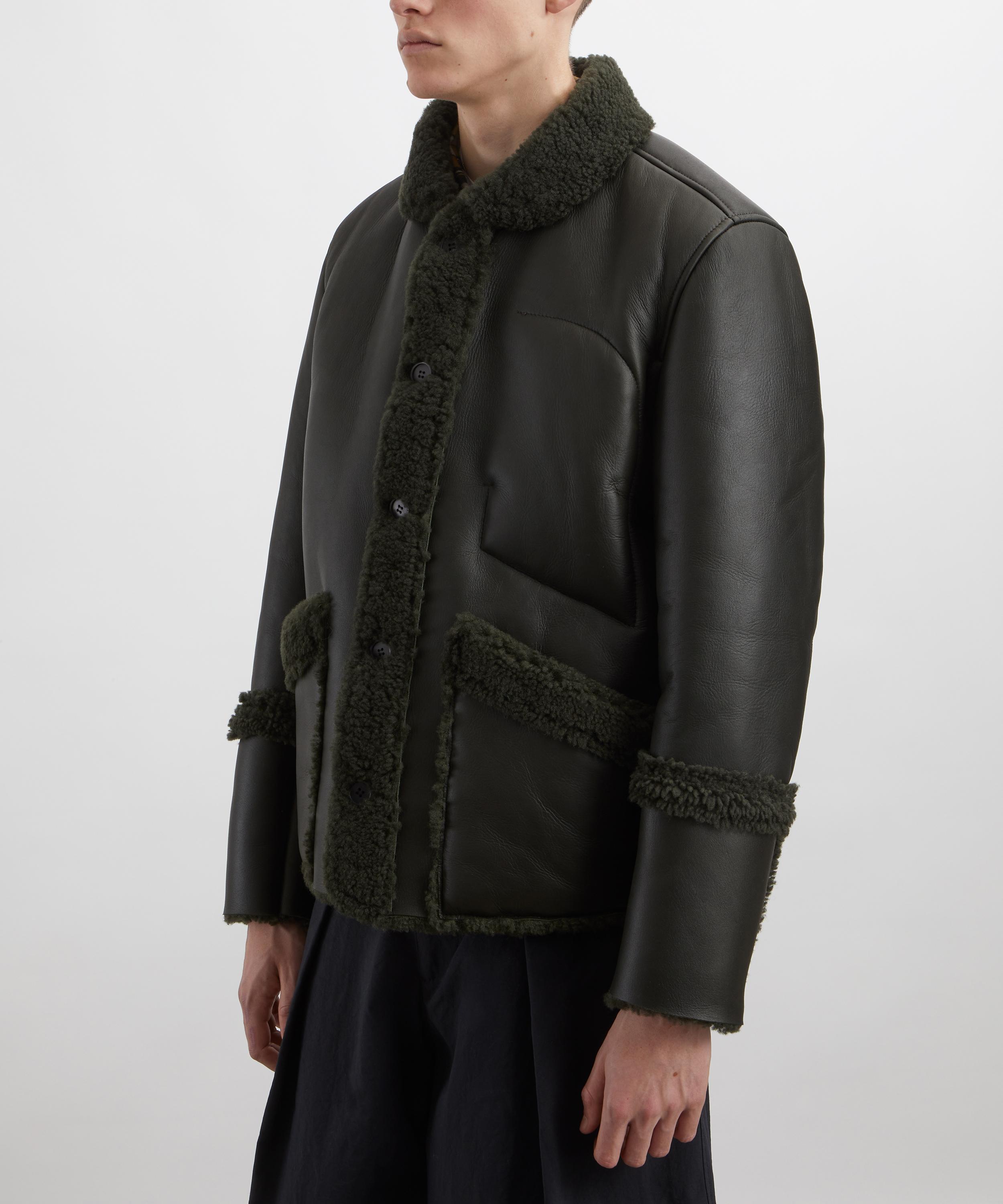 YMC - Neu Shearling Leather Jacket image number 2