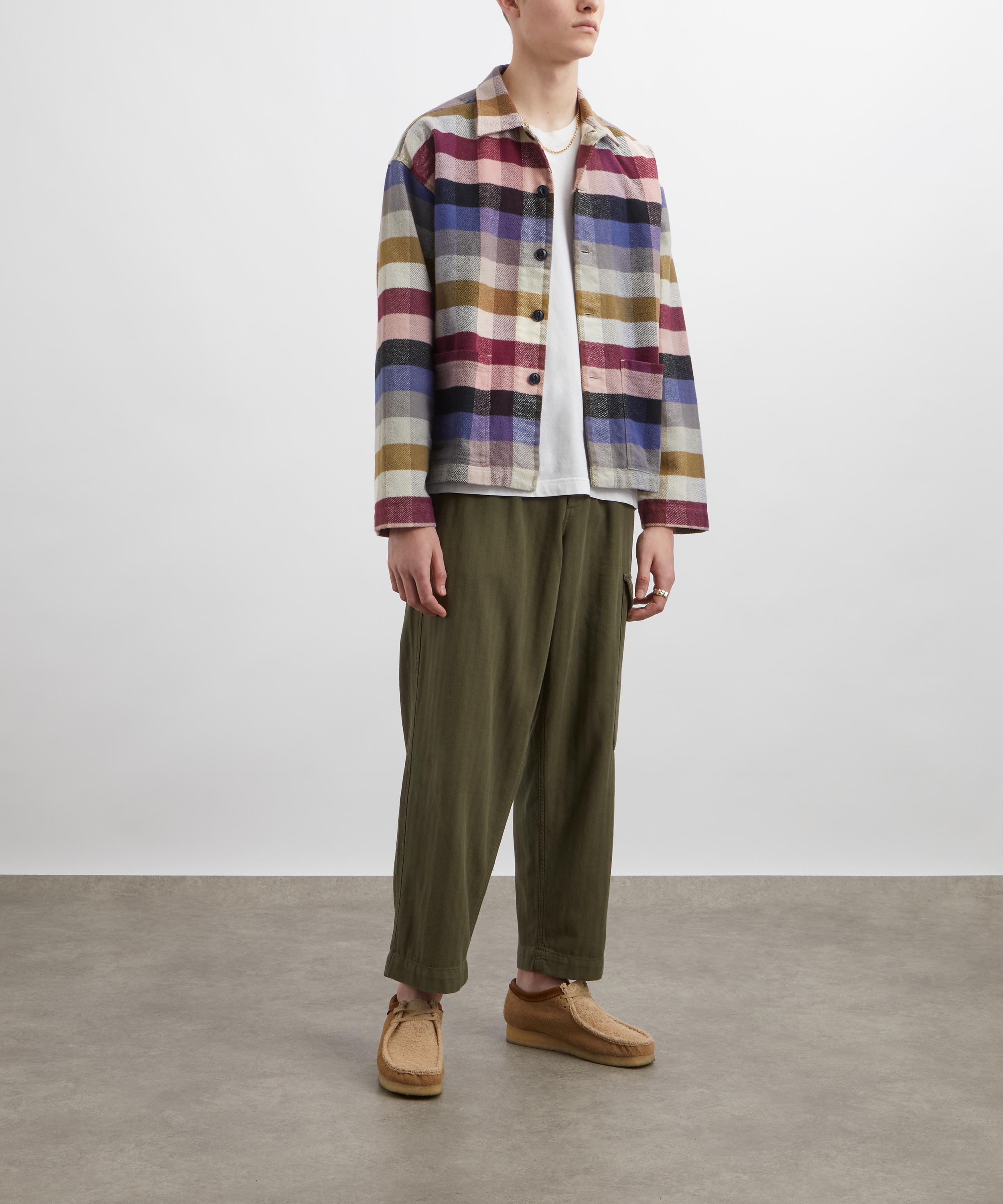 YMC - PJ Check Overshirt image number 1