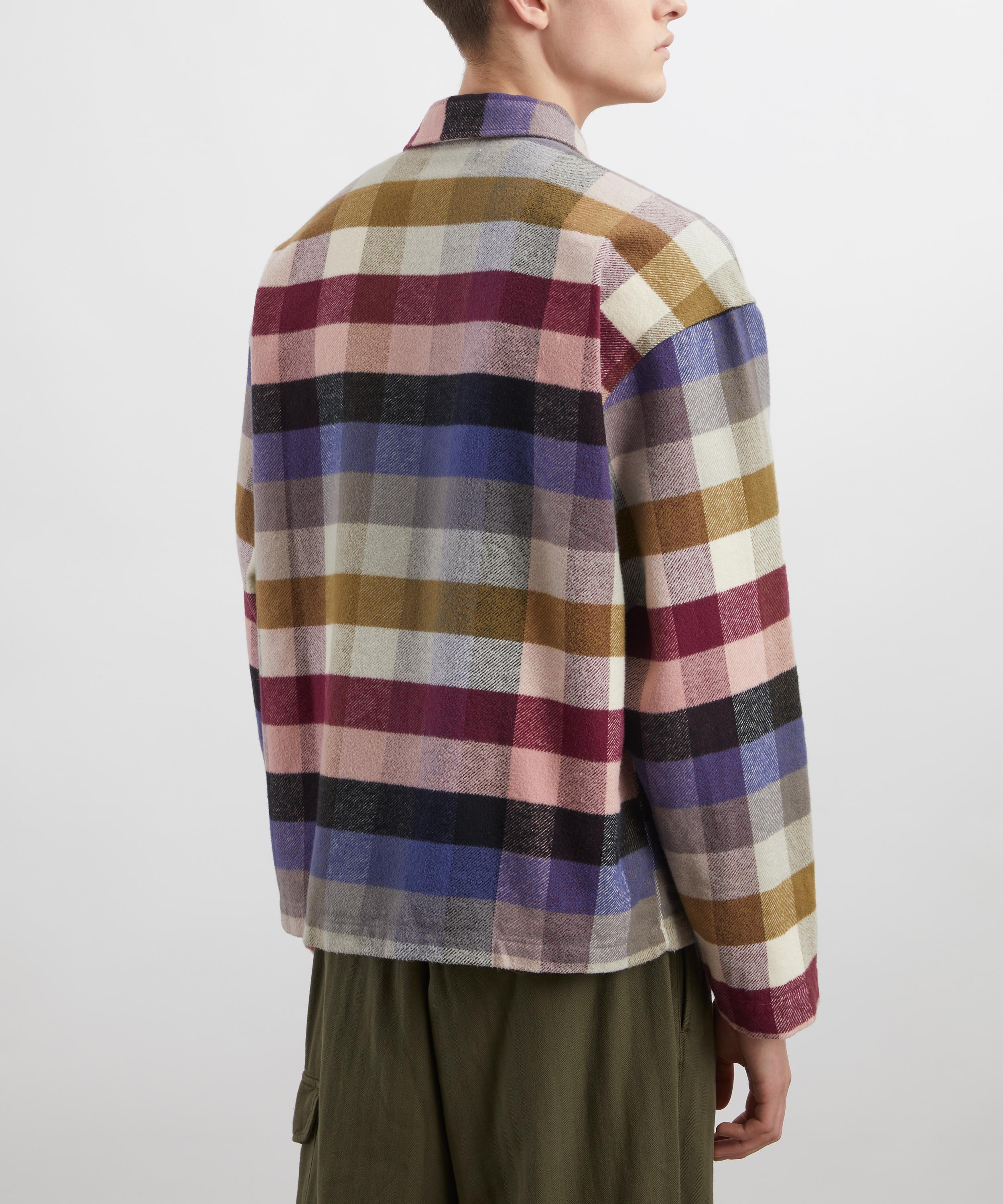 YMC - PJ Check Overshirt image number 3