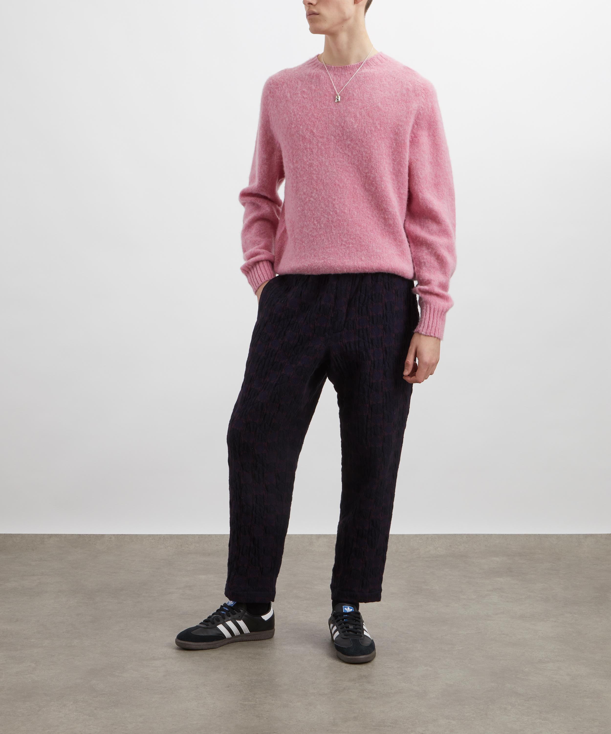 YMC - Pink Suedehead Jumper image number 1