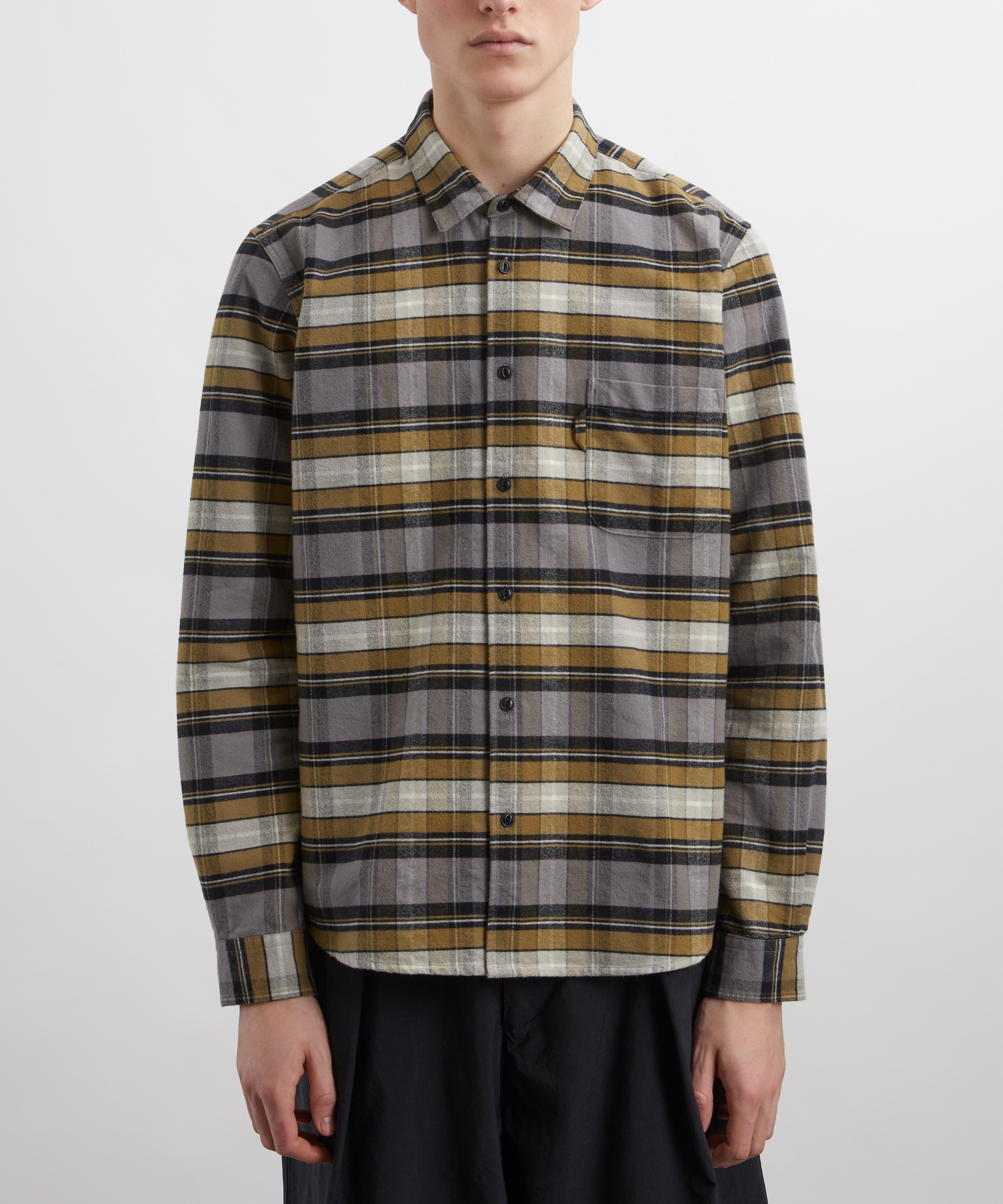 YMC - Curtis Multi Check Shirt image number 2