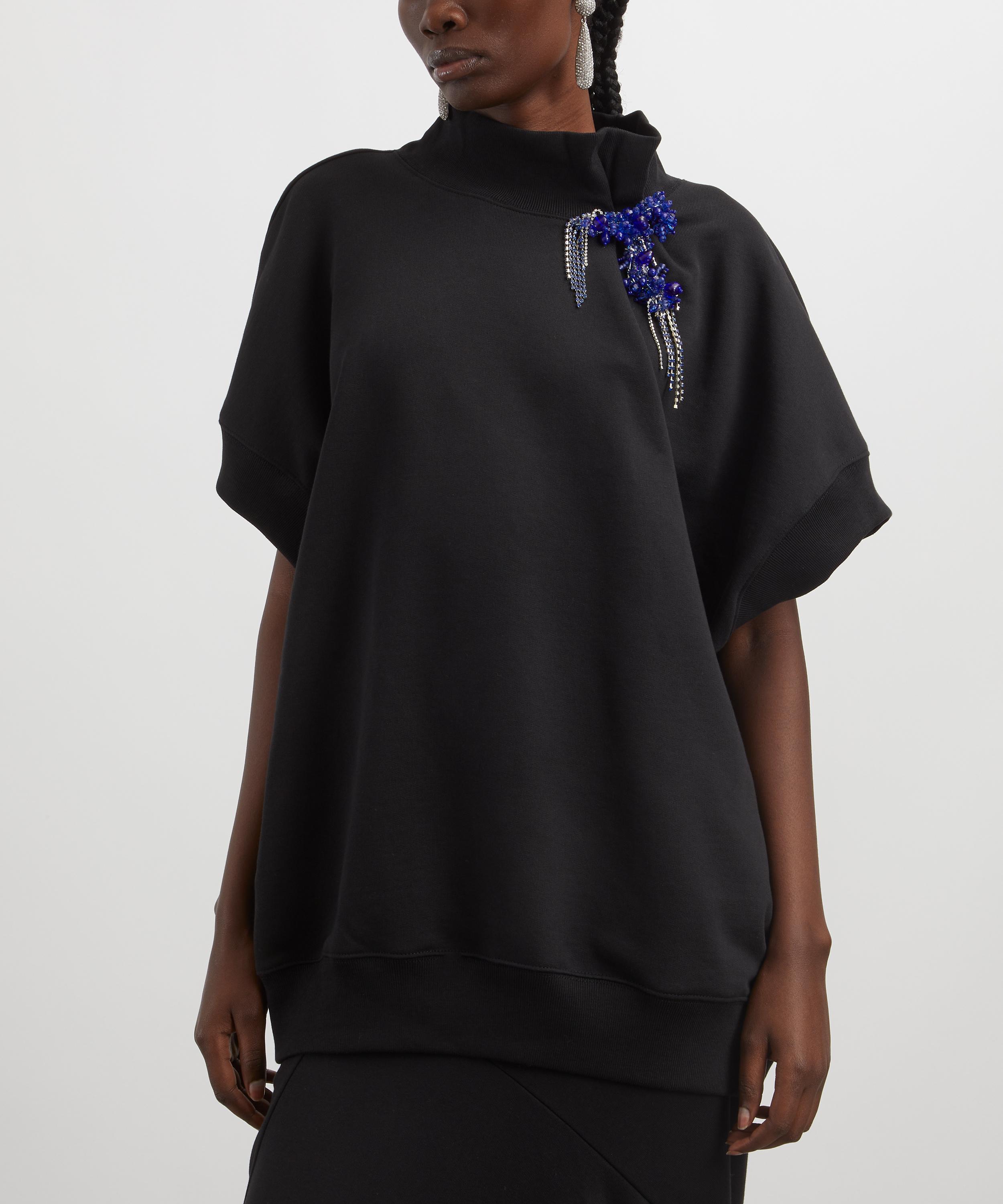 Dries Van Noten - Embellished High-Neck Jumper image number 2