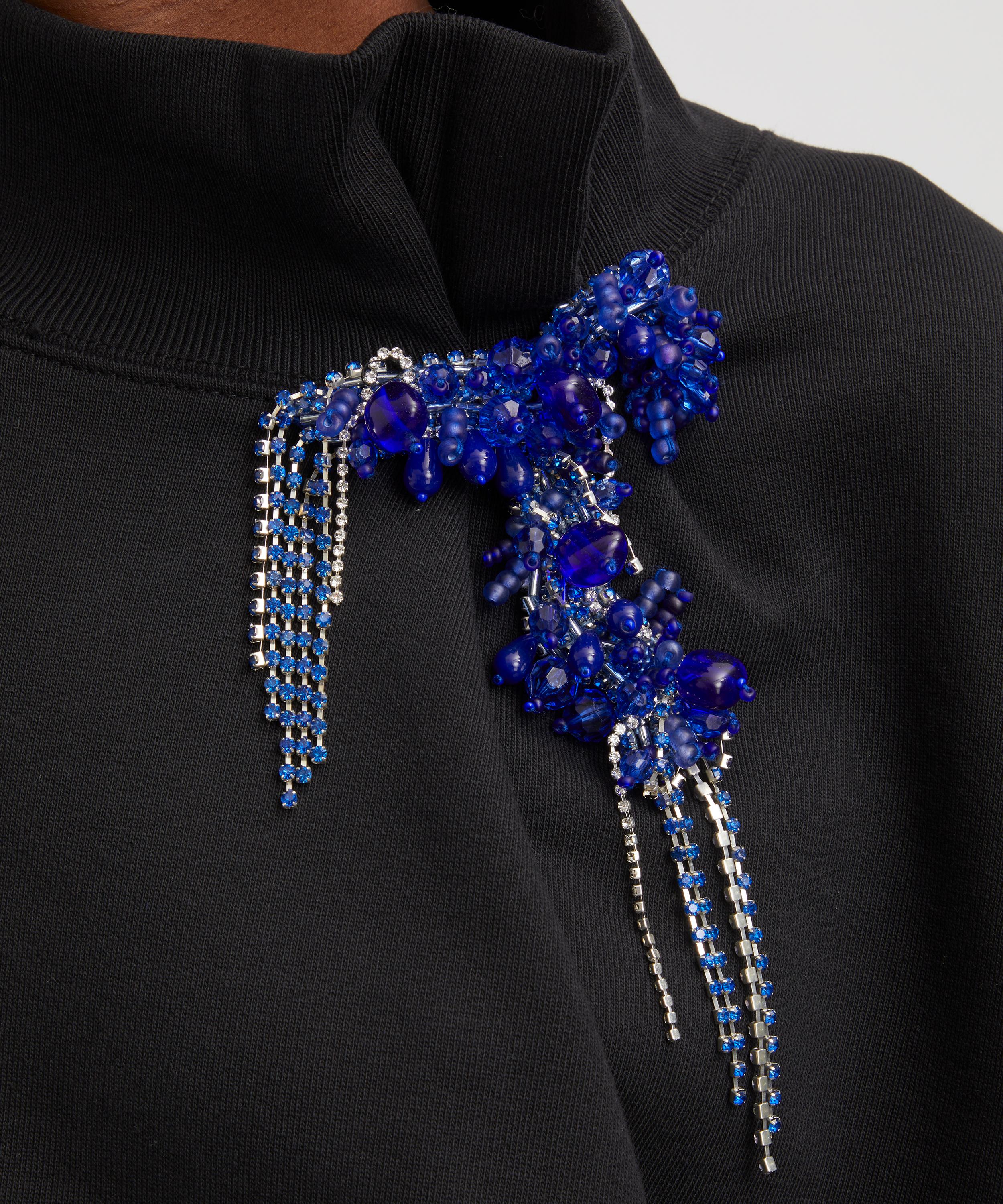 Dries Van Noten - Embellished High-Neck Jumper image number 4