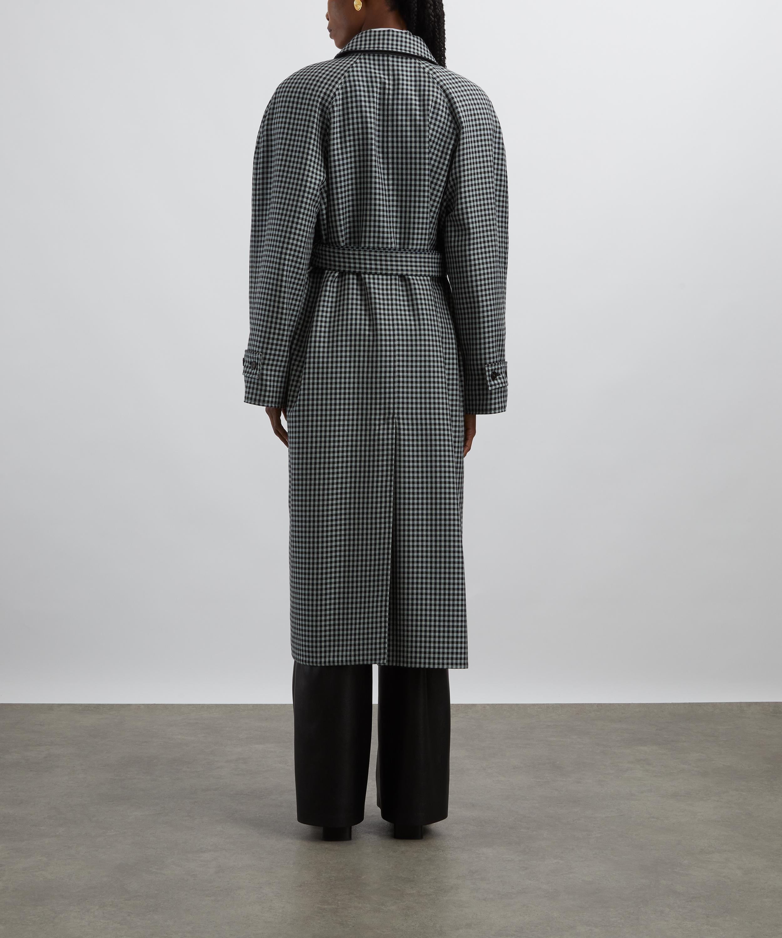 Stella McCartney - Reversible Oversized Check Trench Coat image number 3