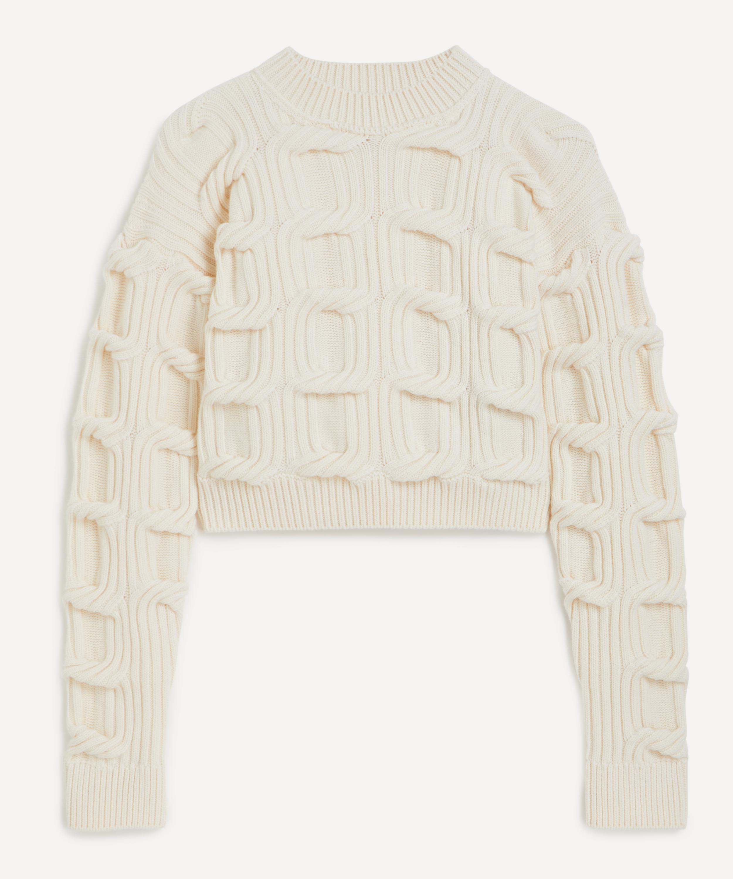 Stella McCartney - Falabella Cable-Knit Wool Jumper