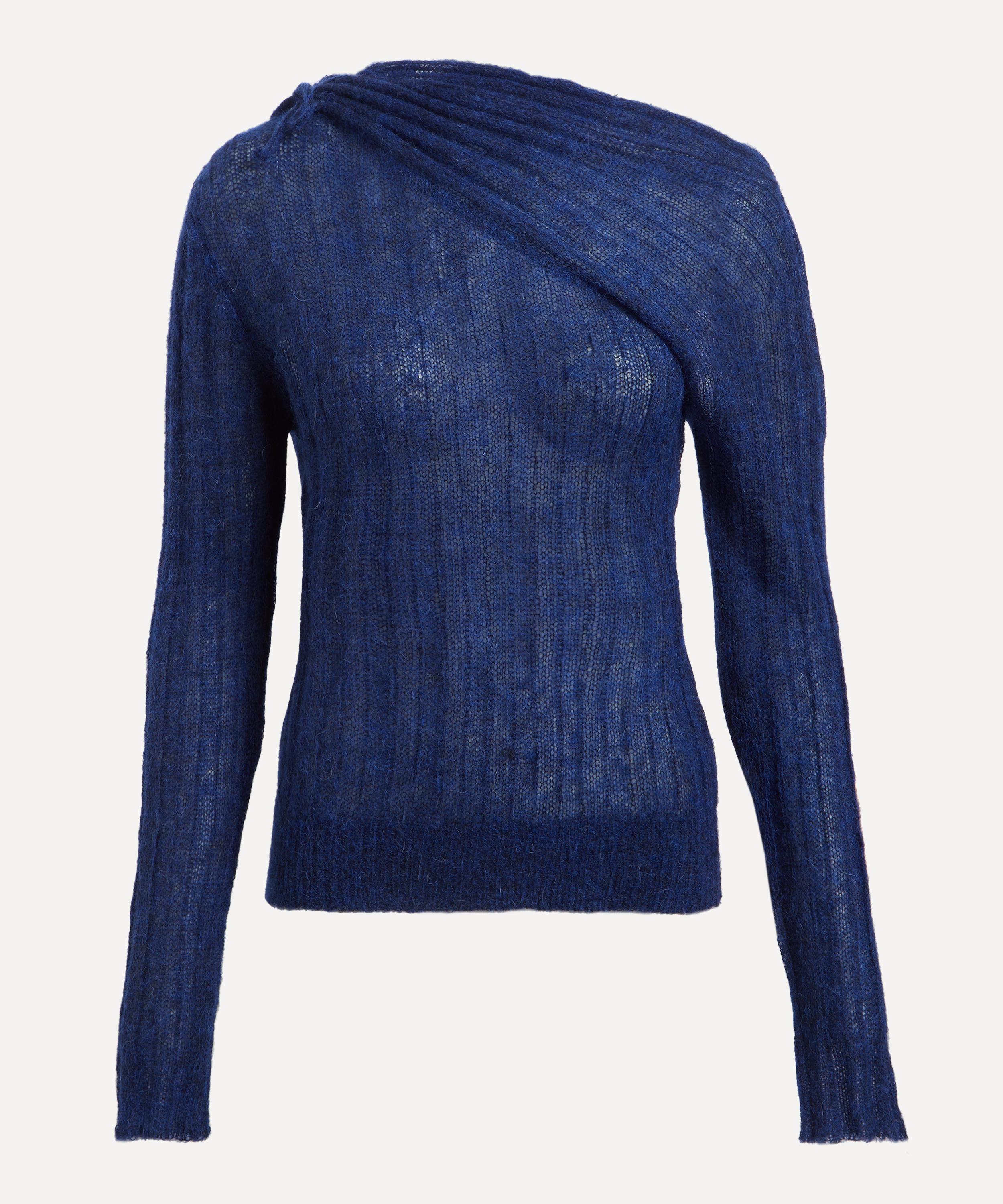 Paloma Wool - Kola Tied-Neck Open-Knit Jumper image number 0