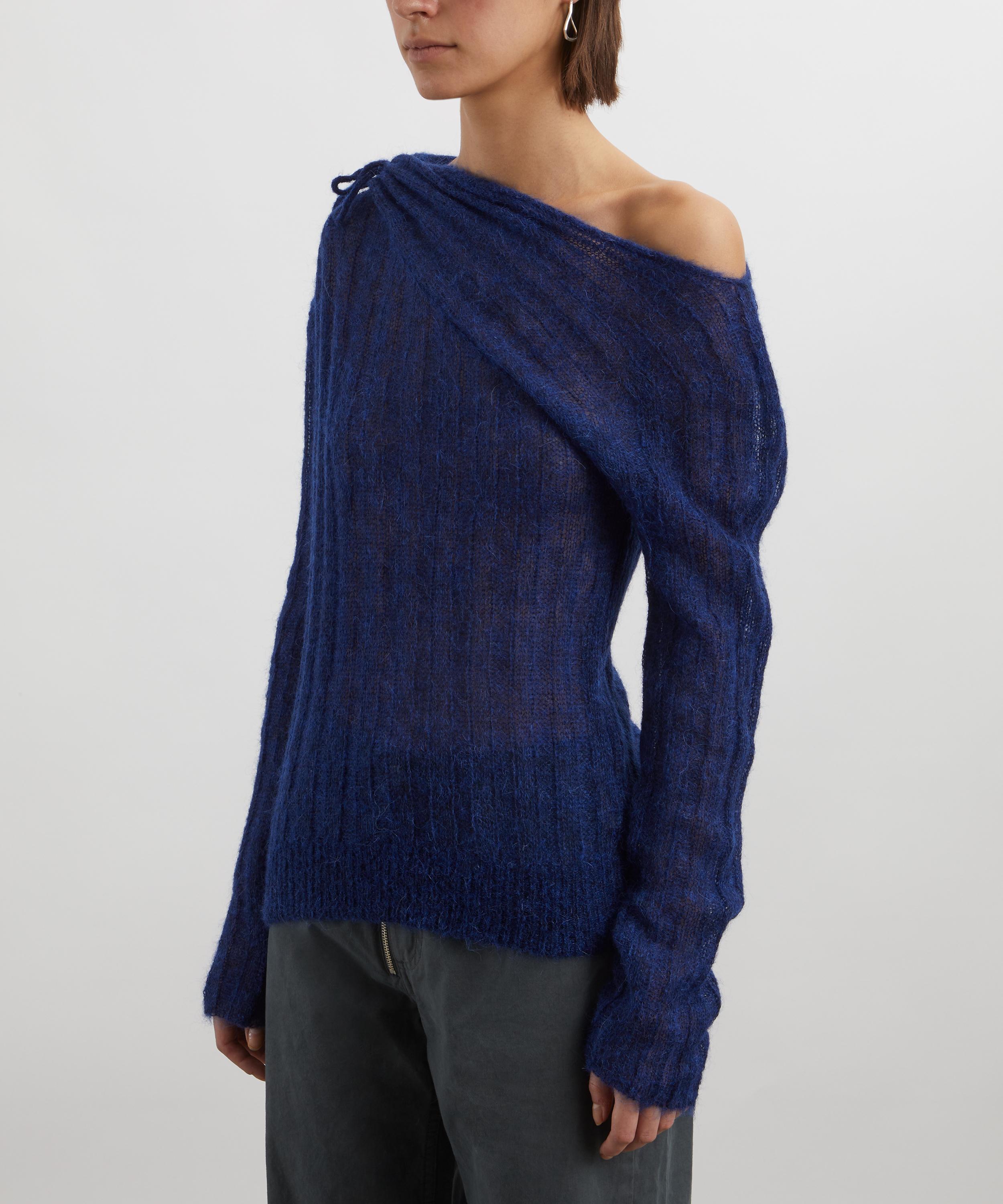 Paloma Wool - Kola Tied-Neck Open-Knit Jumper image number 2