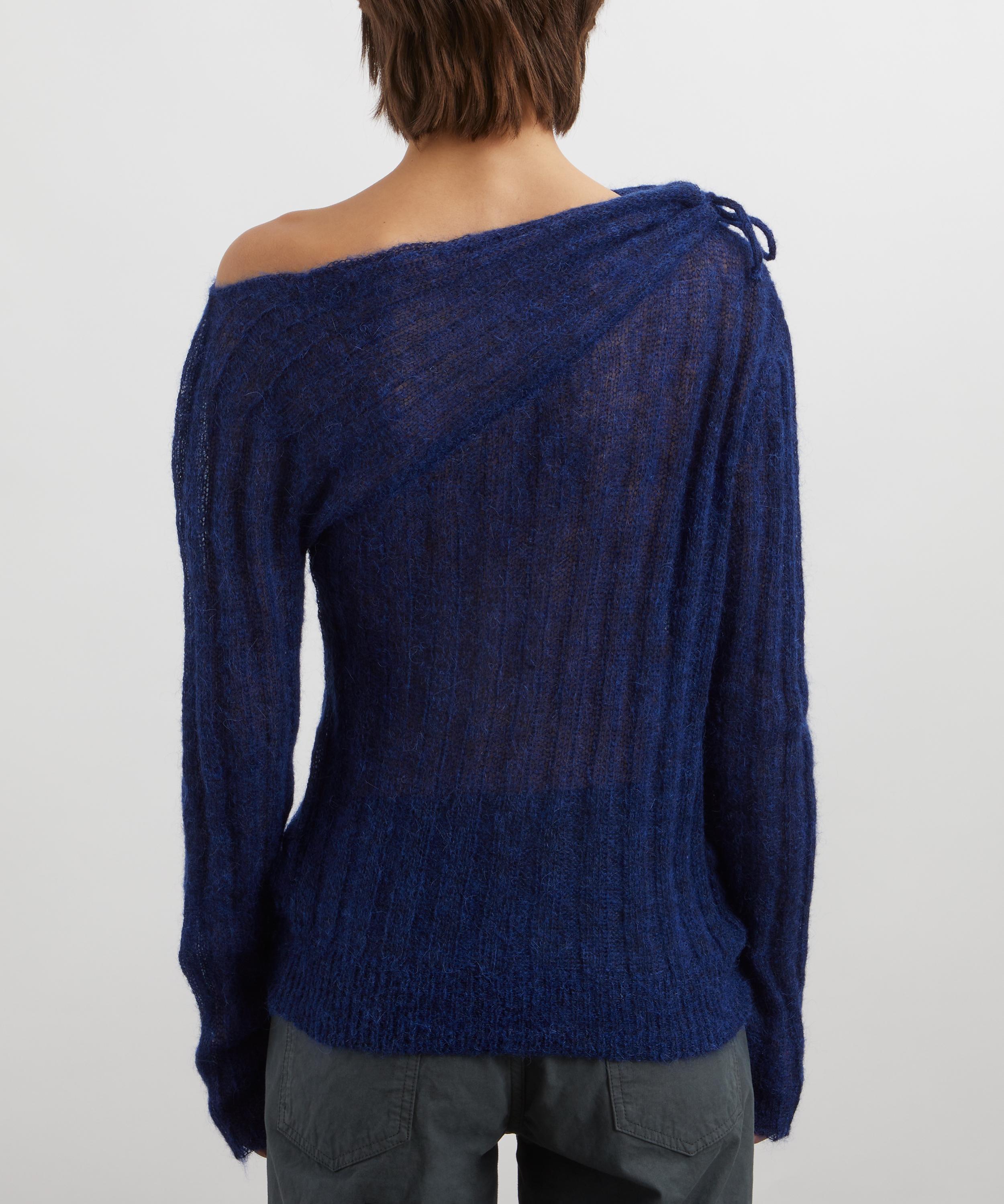 Paloma Wool - Kola Tied-Neck Open-Knit Jumper image number 3