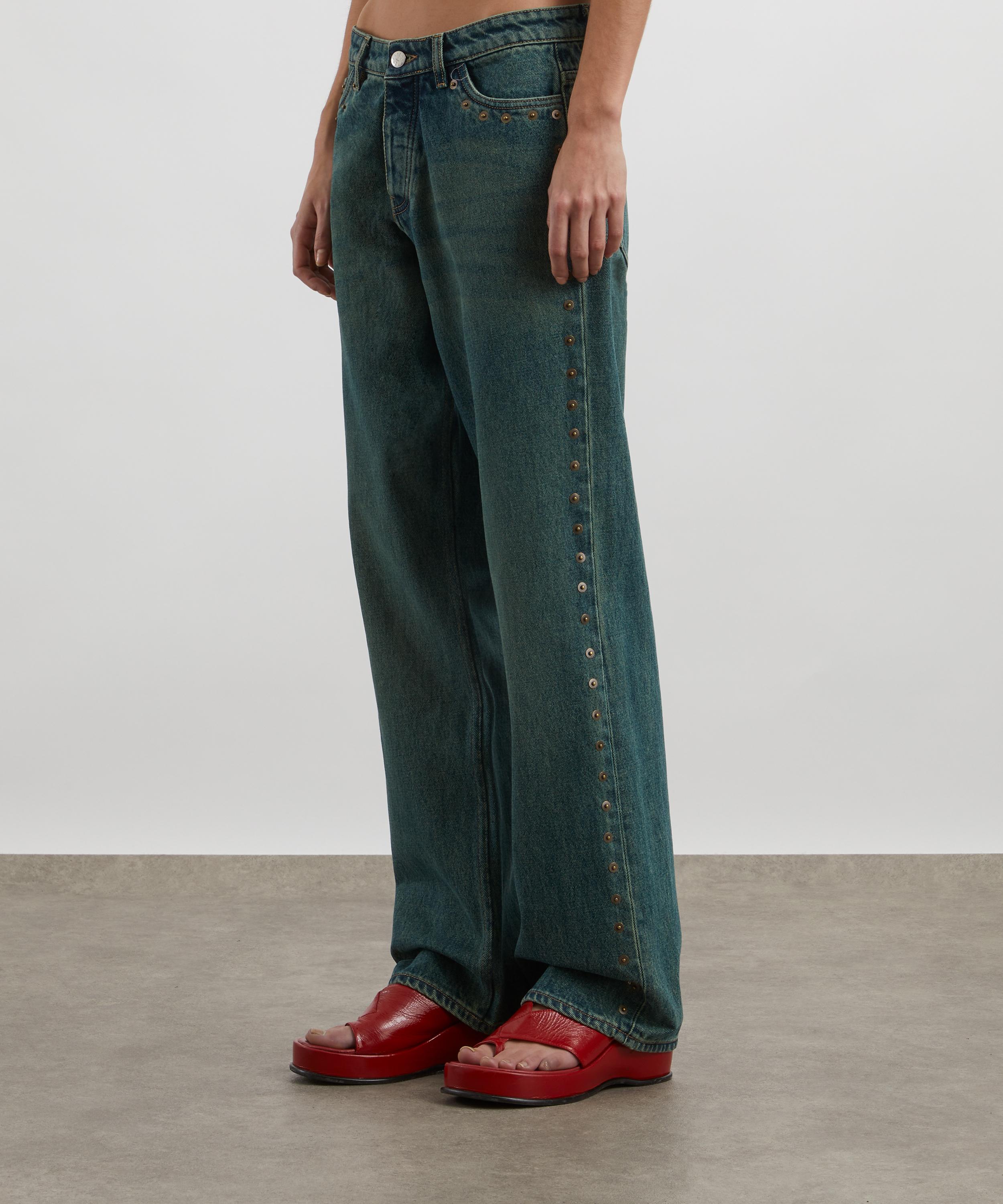 Paloma Wool - Crowd Studded Boyfriend Denim Jeans image number 2