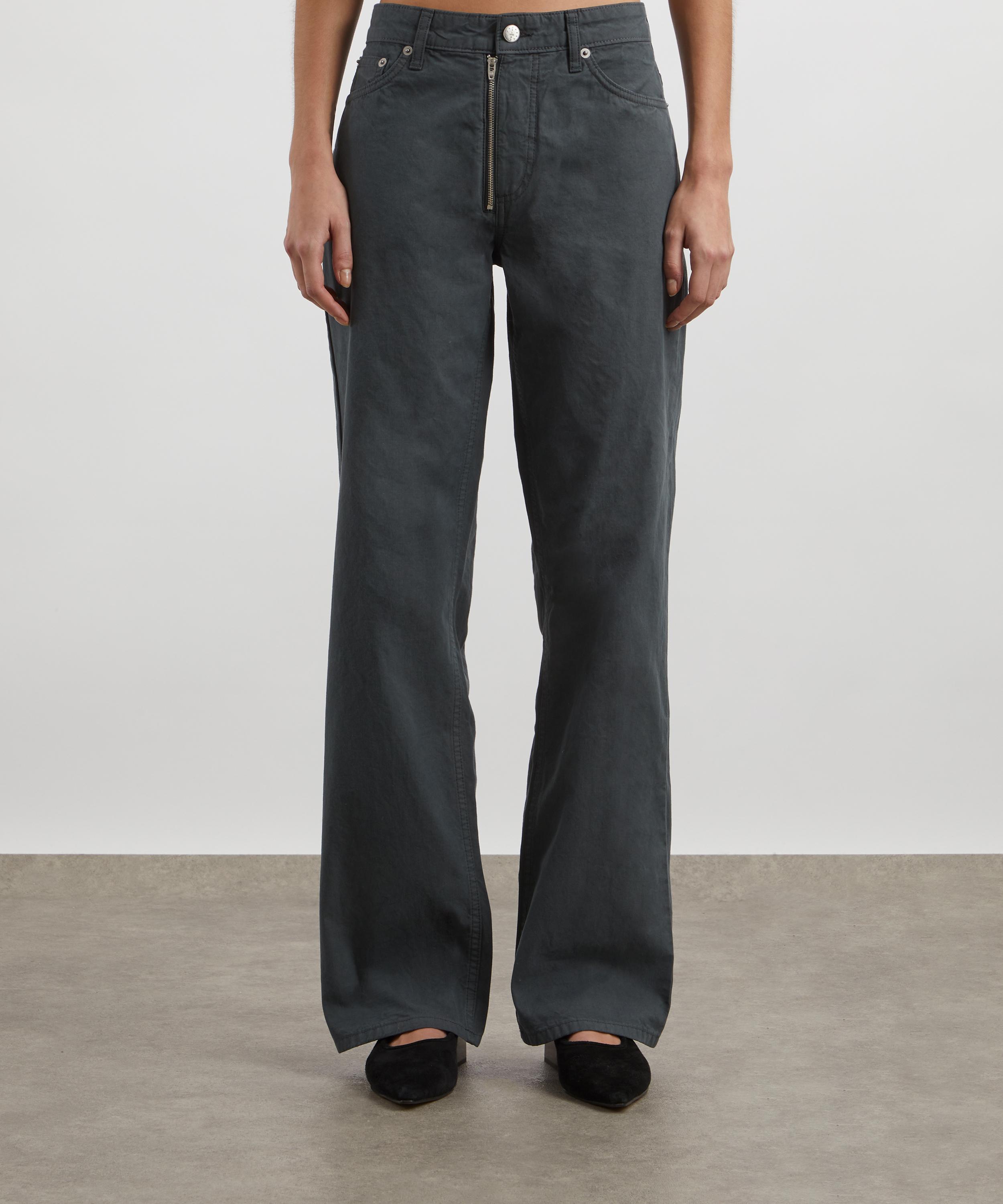 Paloma Wool - Asia Wide-Leg Low-Waist Trousers image number 2