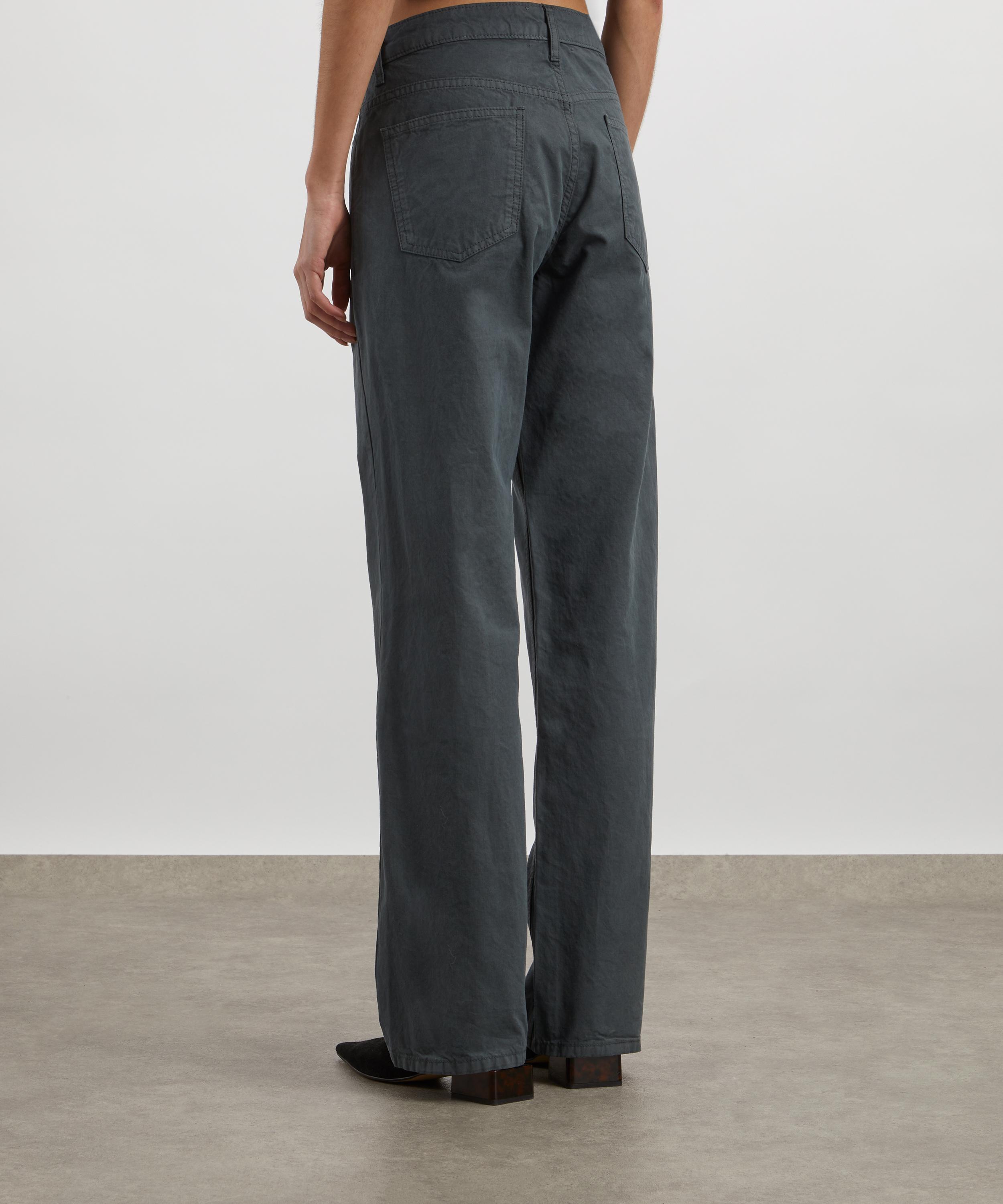 Paloma Wool - Asia Wide-Leg Low-Waist Trousers image number 3