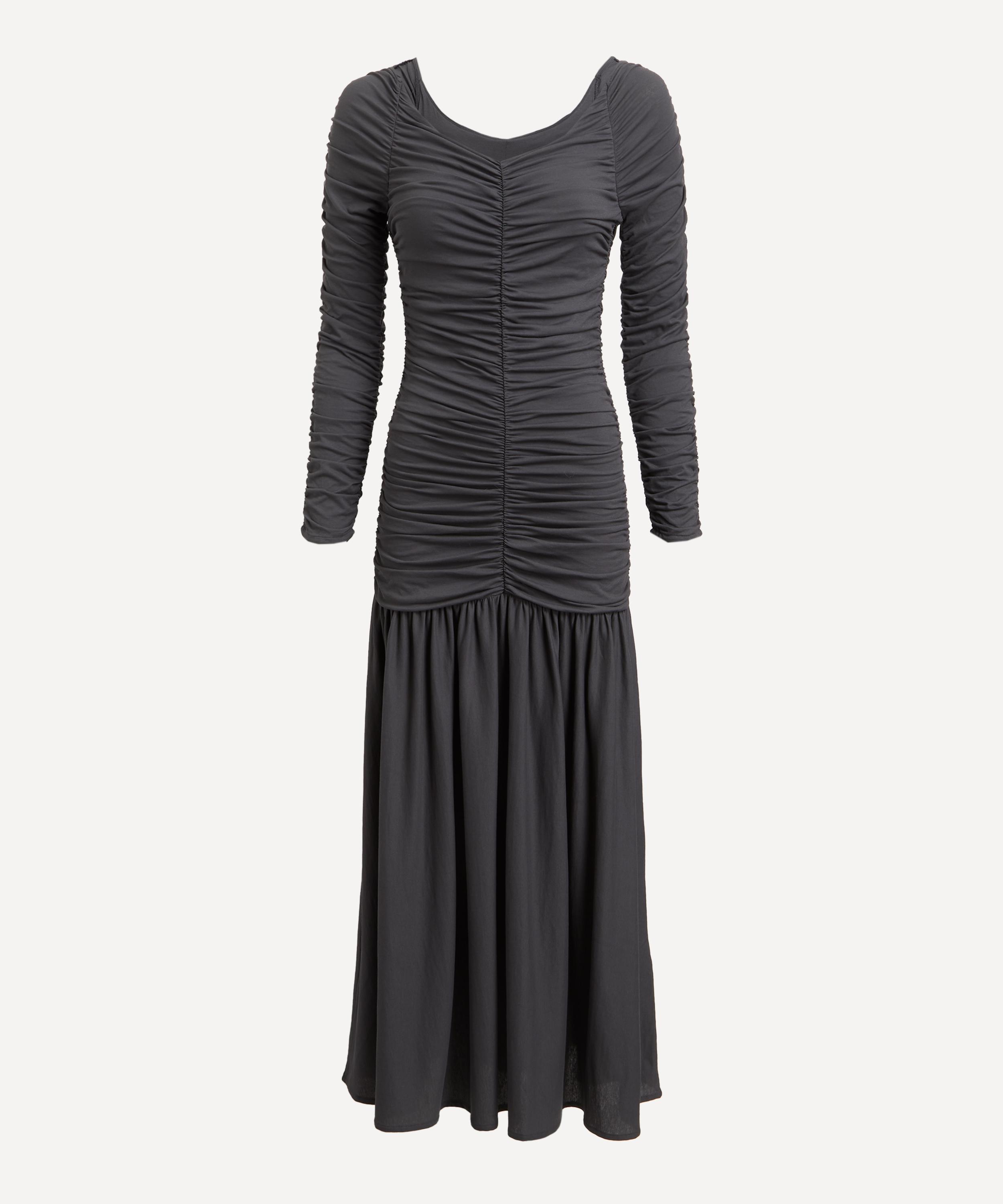 Paloma Wool - Catalina Ruched Long-Sleeve Dress image number 0