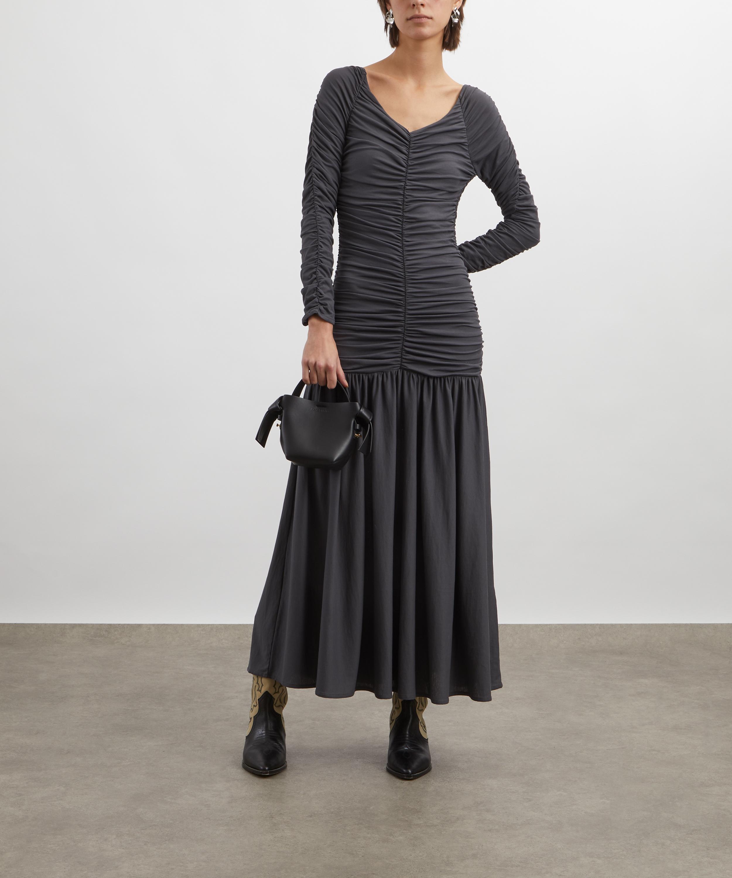 Paloma Wool - Catalina Ruched Long-Sleeve Dress image number 1