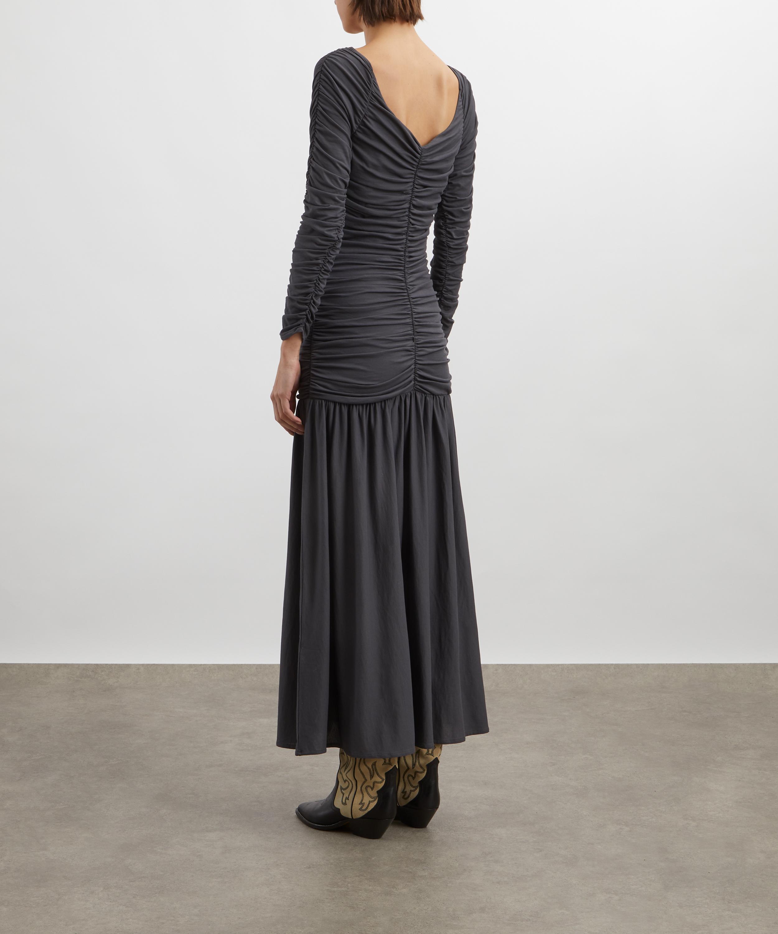 Paloma Wool - Catalina Ruched Long-Sleeve Dress image number 3