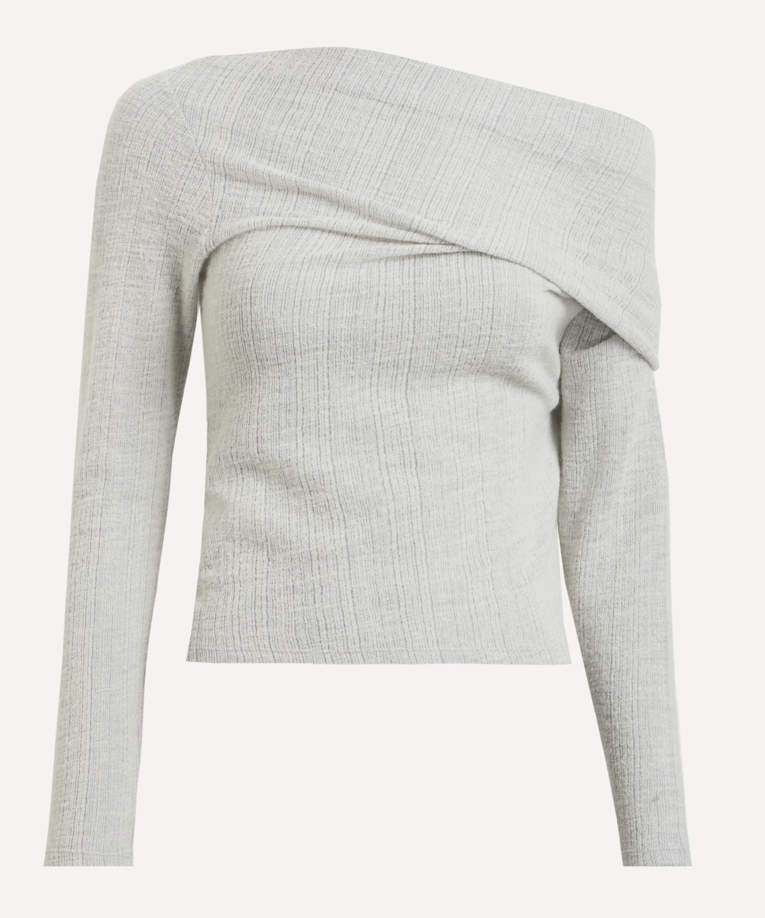 Paloma Wool - Gabi Asymmetric Long-Sleeve Top image number 0