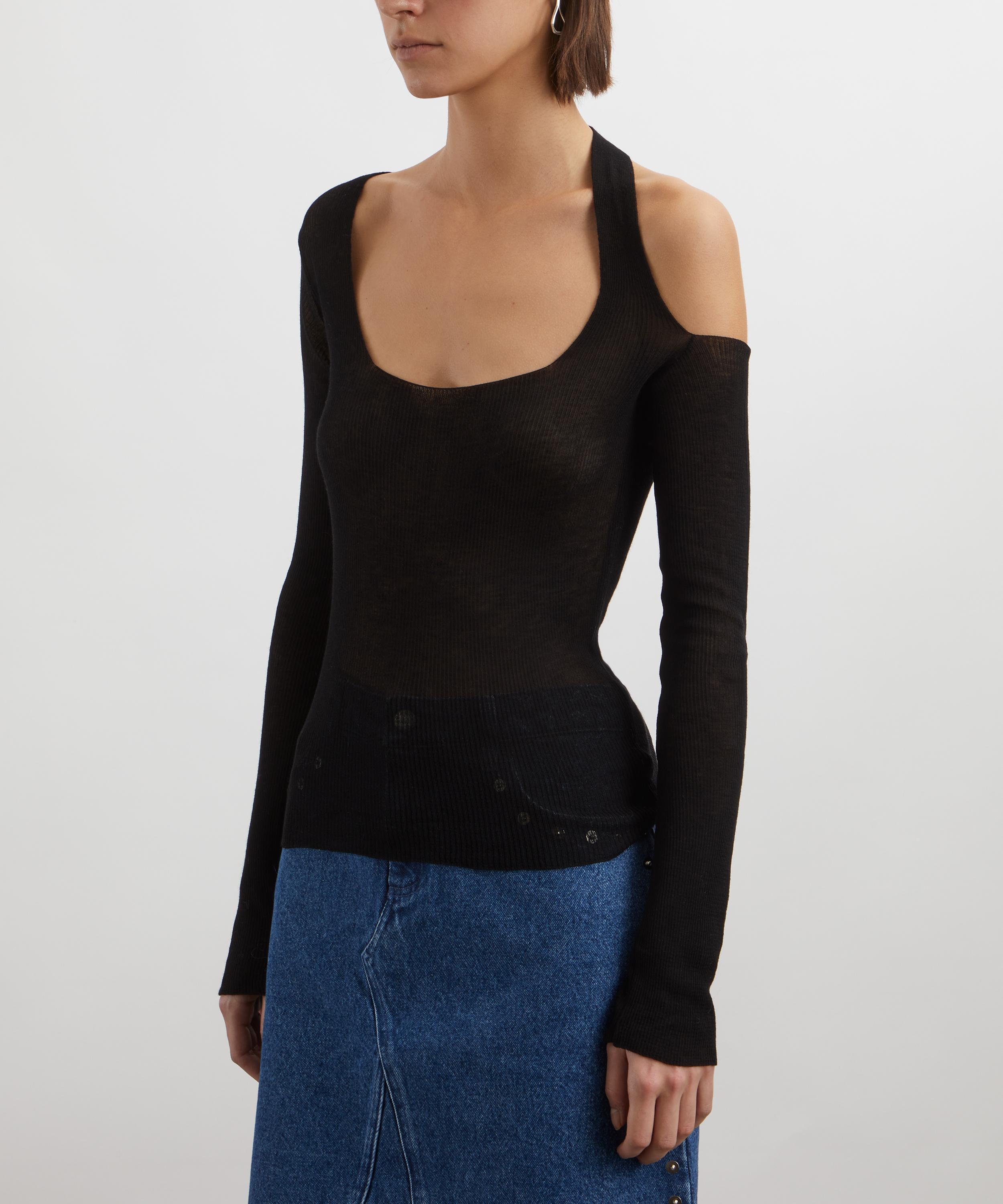 Paloma Wool - Slaby Asymmetric Long-Sleeve Top image number 2