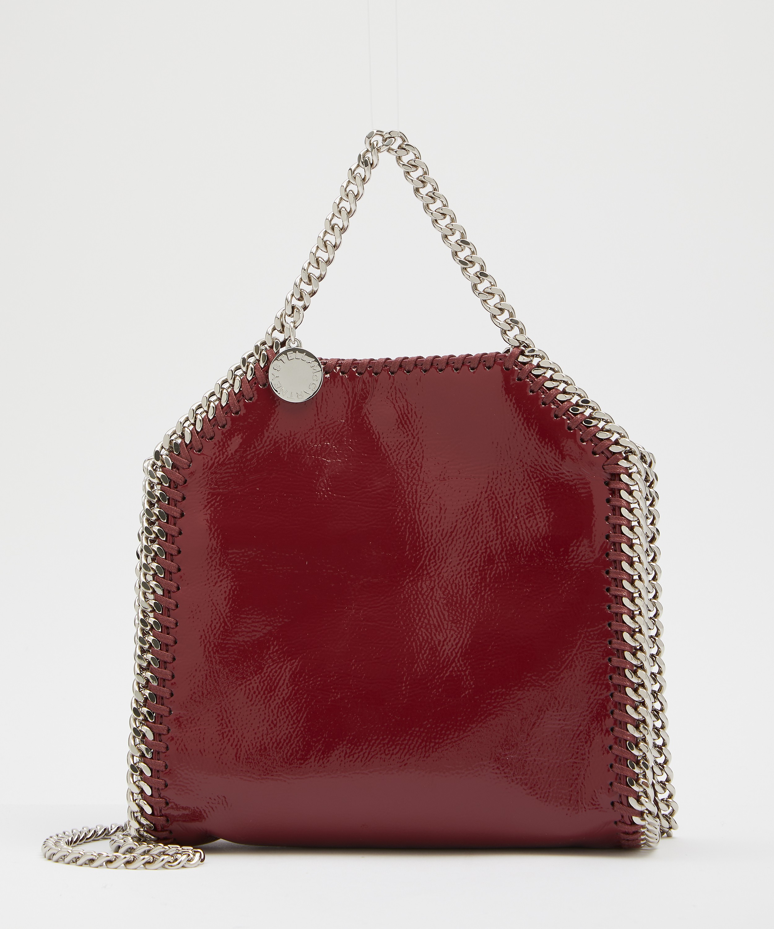 Stella McCartney - Micro Falabella Patent Tote Bag image number 7