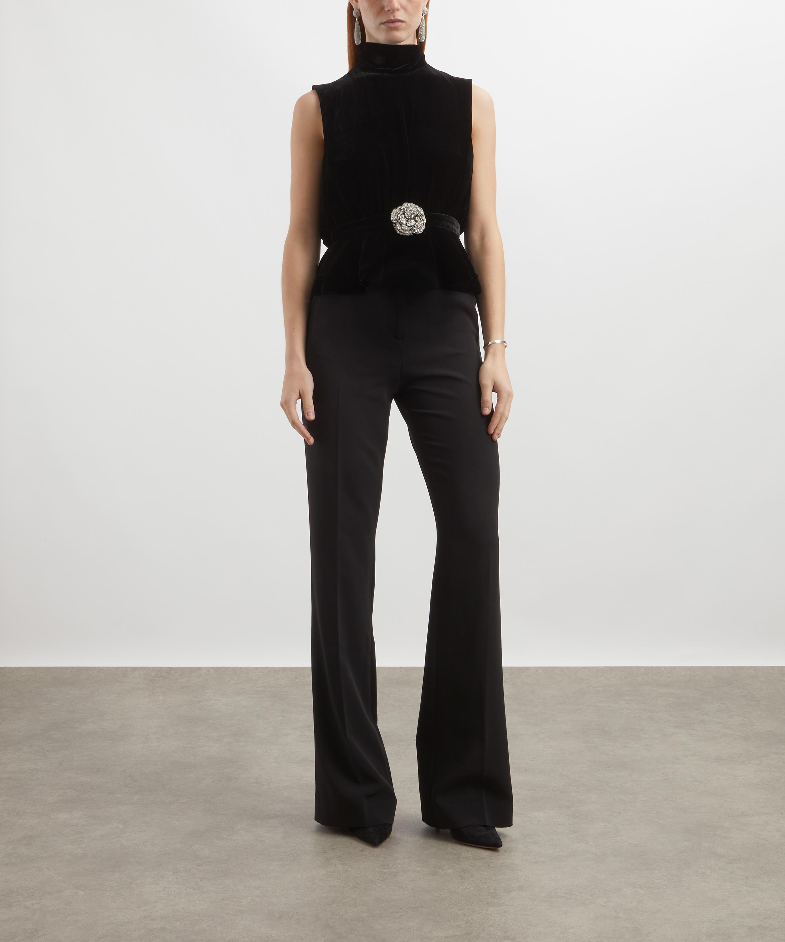 Saloni - Flute B Crepe Trousers image number 1