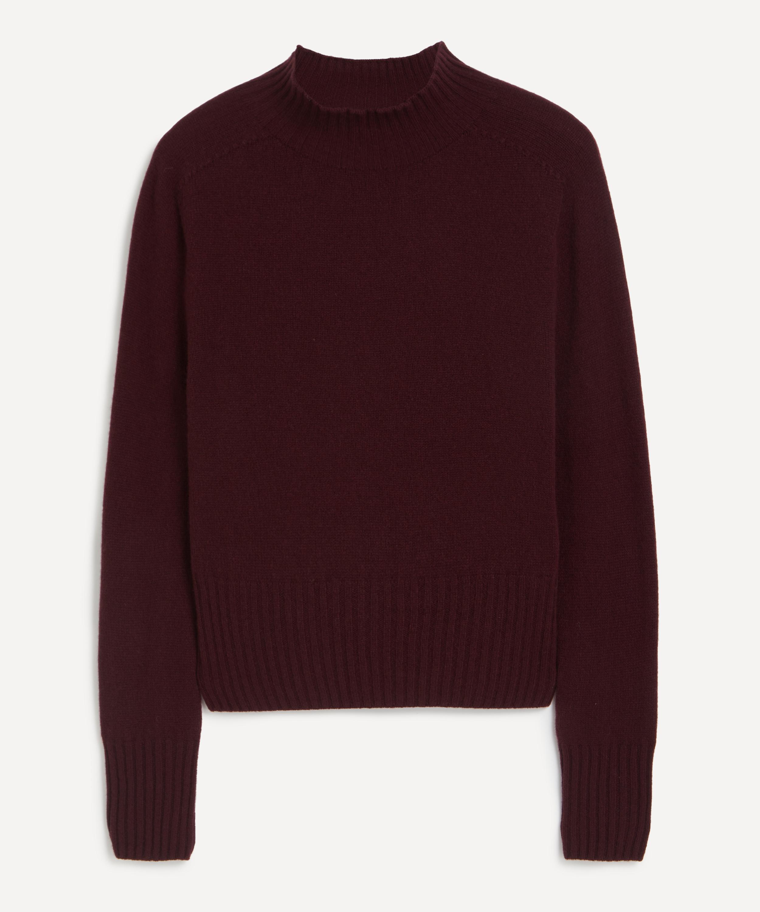 YMC - Bryter Burgundy Wool-Cashmere Jumper image number 0