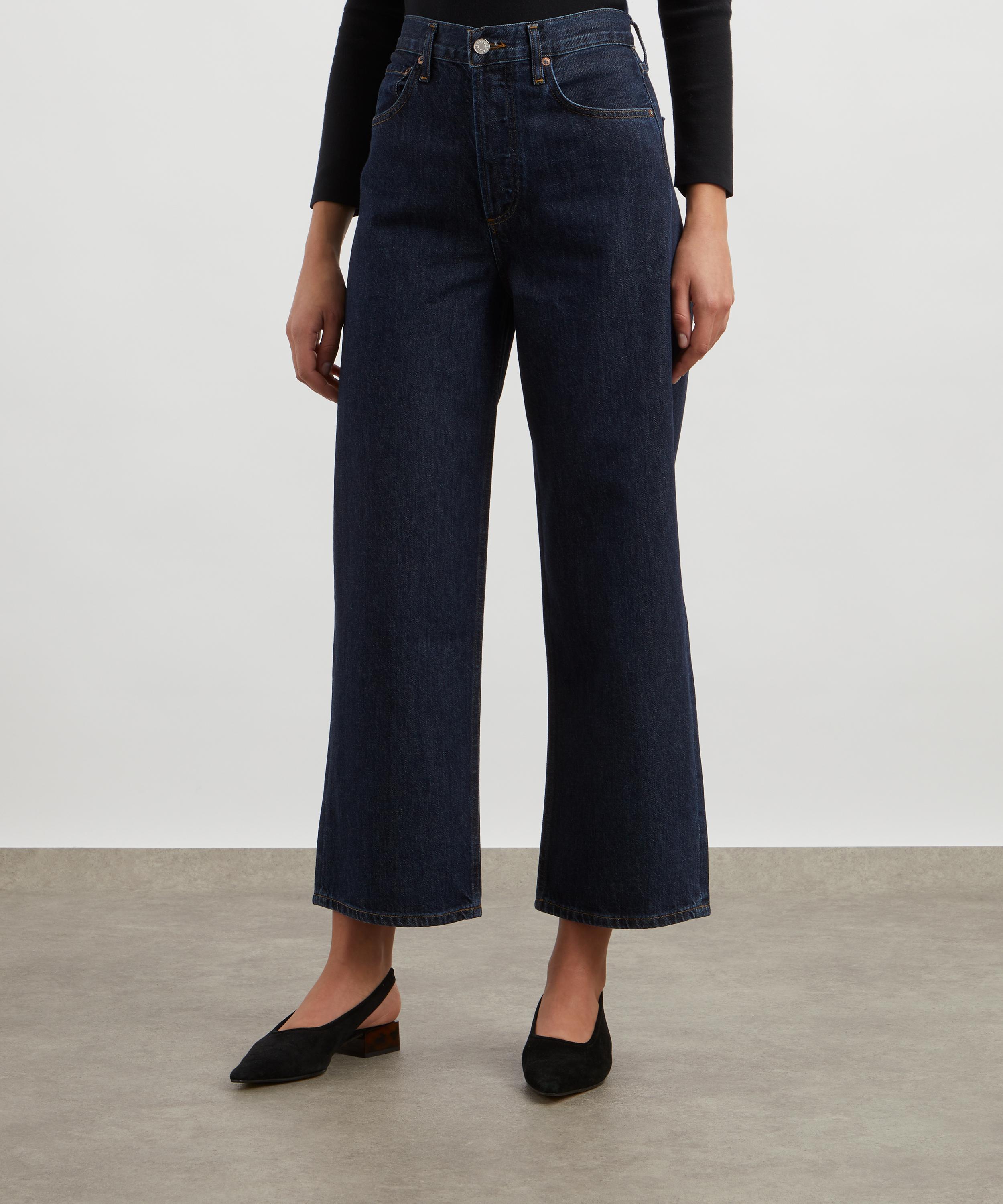 AGOLDE - Ren High-Rise Wide Leg Jeans image number 2