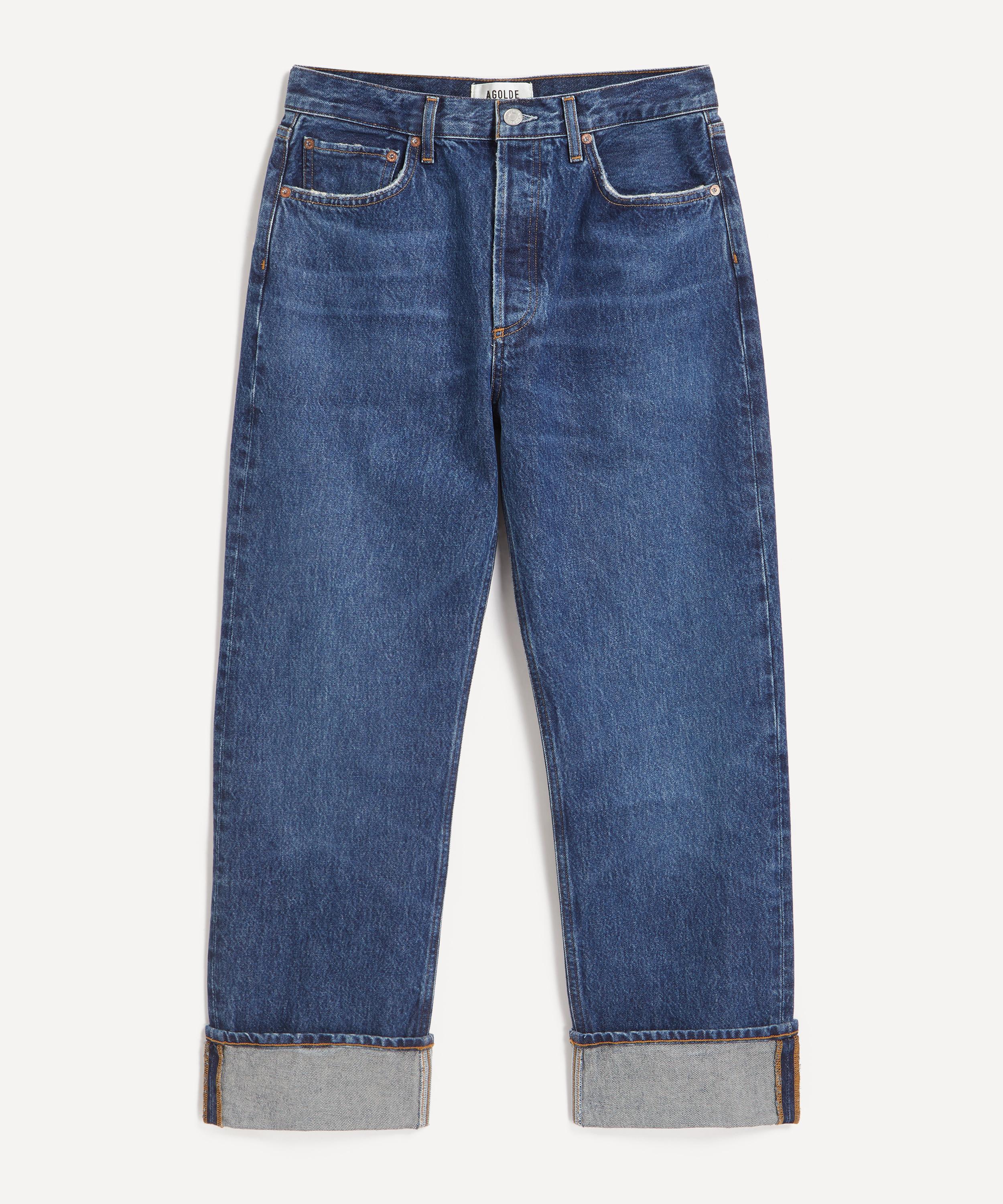 AGOLDE - Fran Low-Slung Straight Jeans