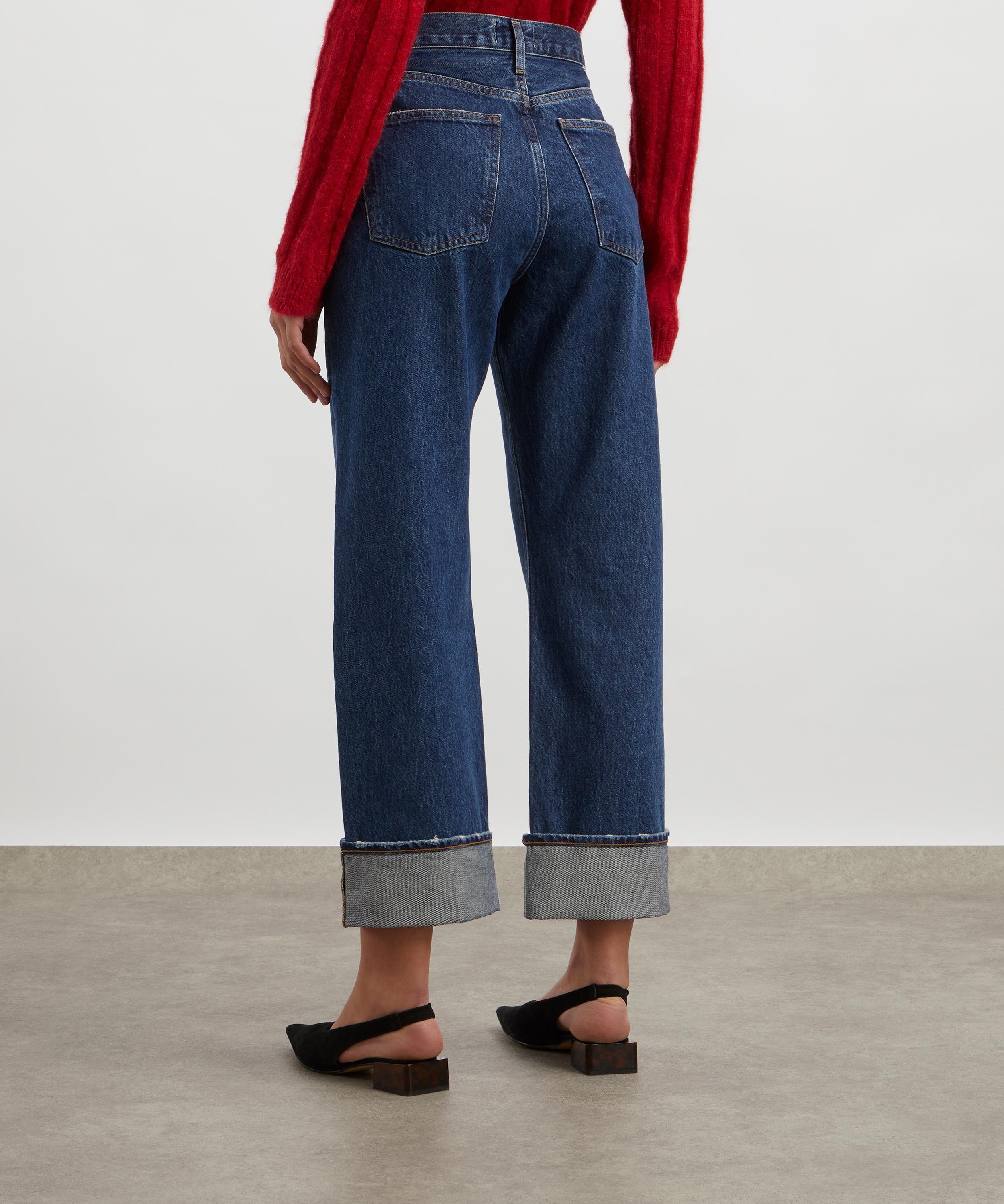 AGOLDE - Fran Low-Slung Straight Jeans image number 3