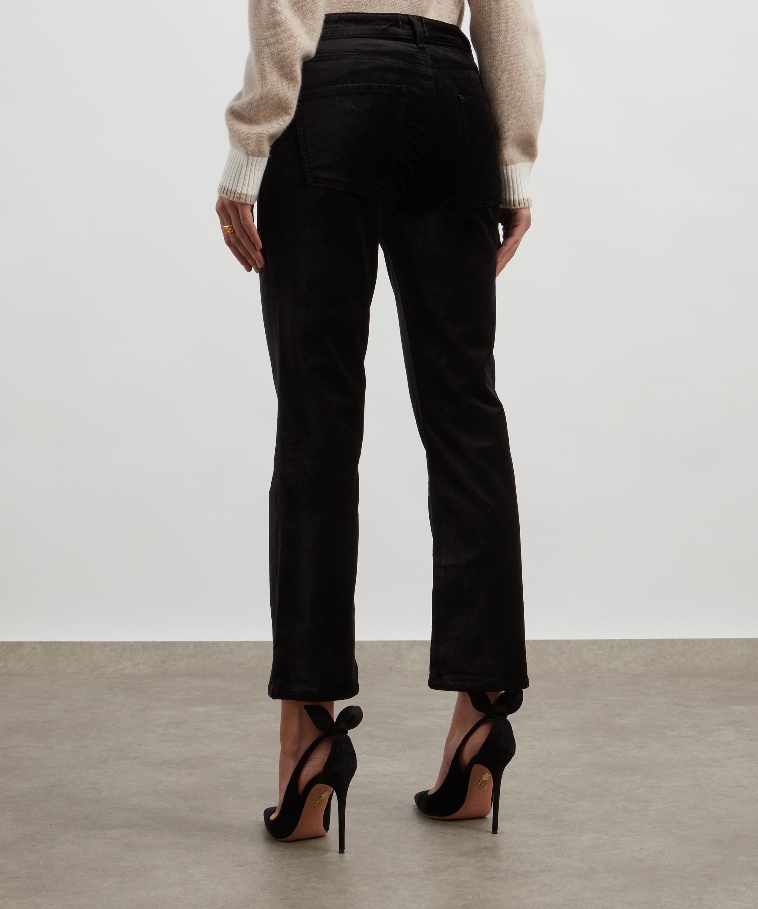 Citizens of Humanity - Isola Cropped Velvet Trousers image number 3