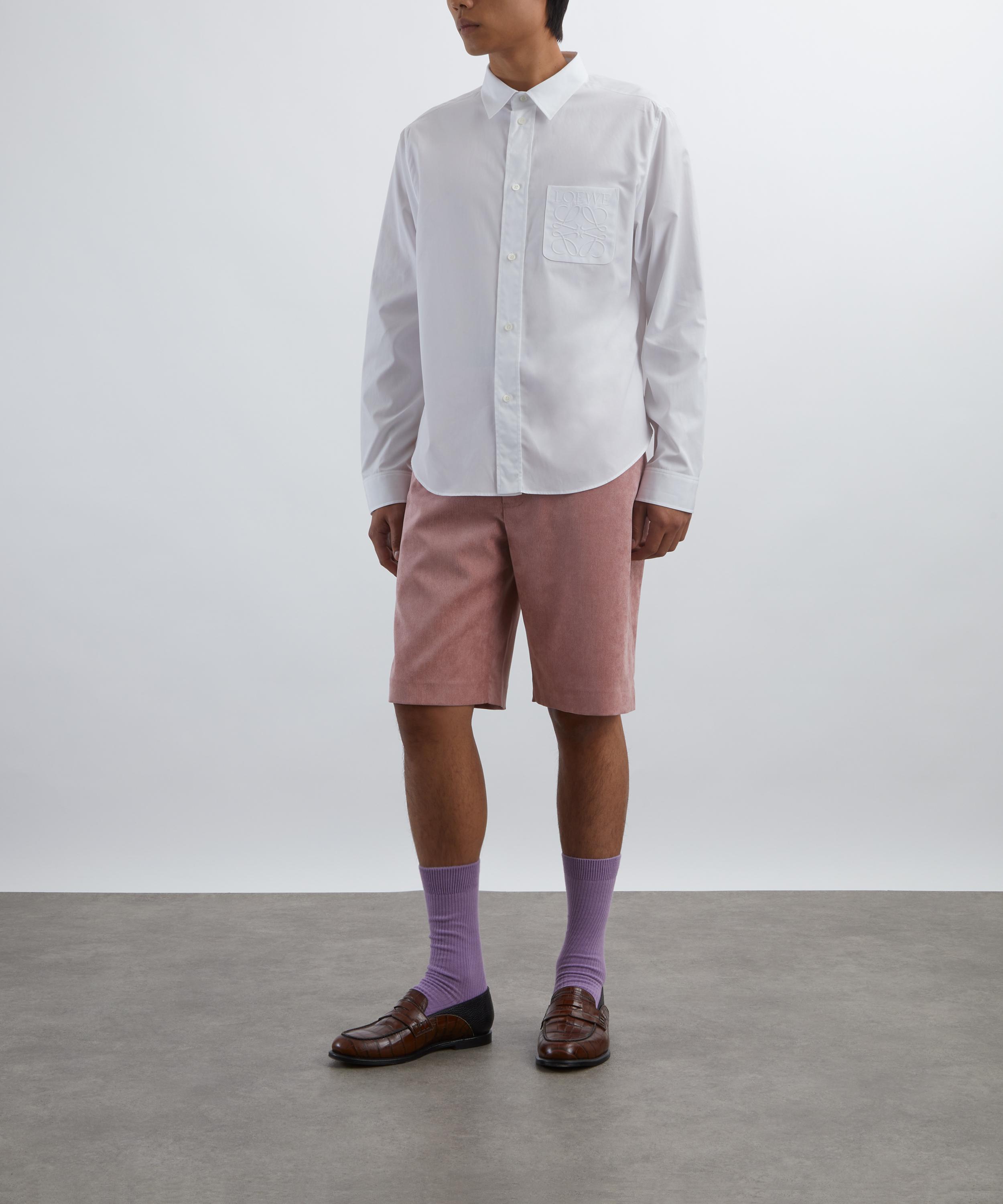 Loewe - White Cotton Long-Sleeve Shirt image number 1
