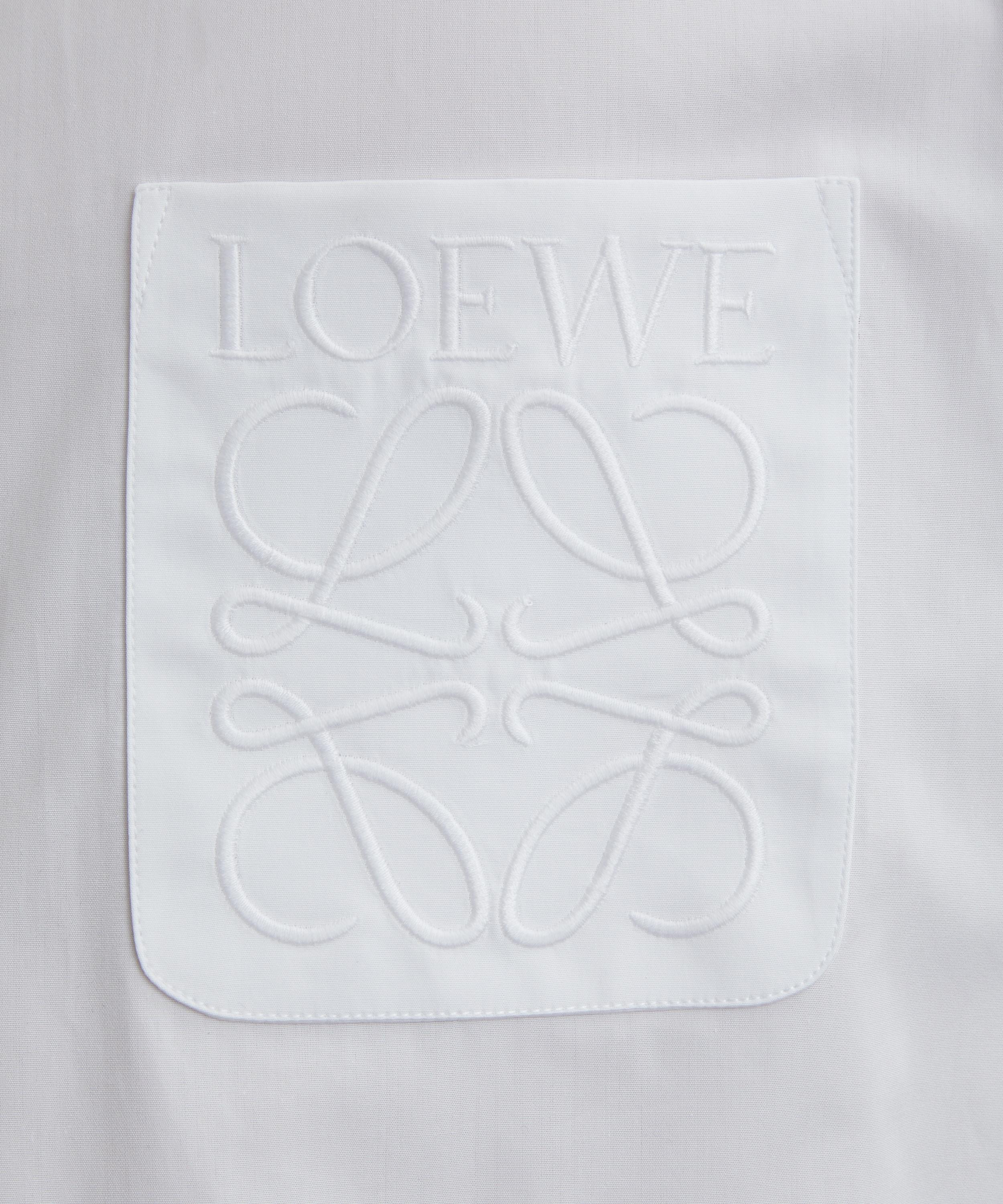 Loewe - White Cotton Long-Sleeve Shirt image number 4