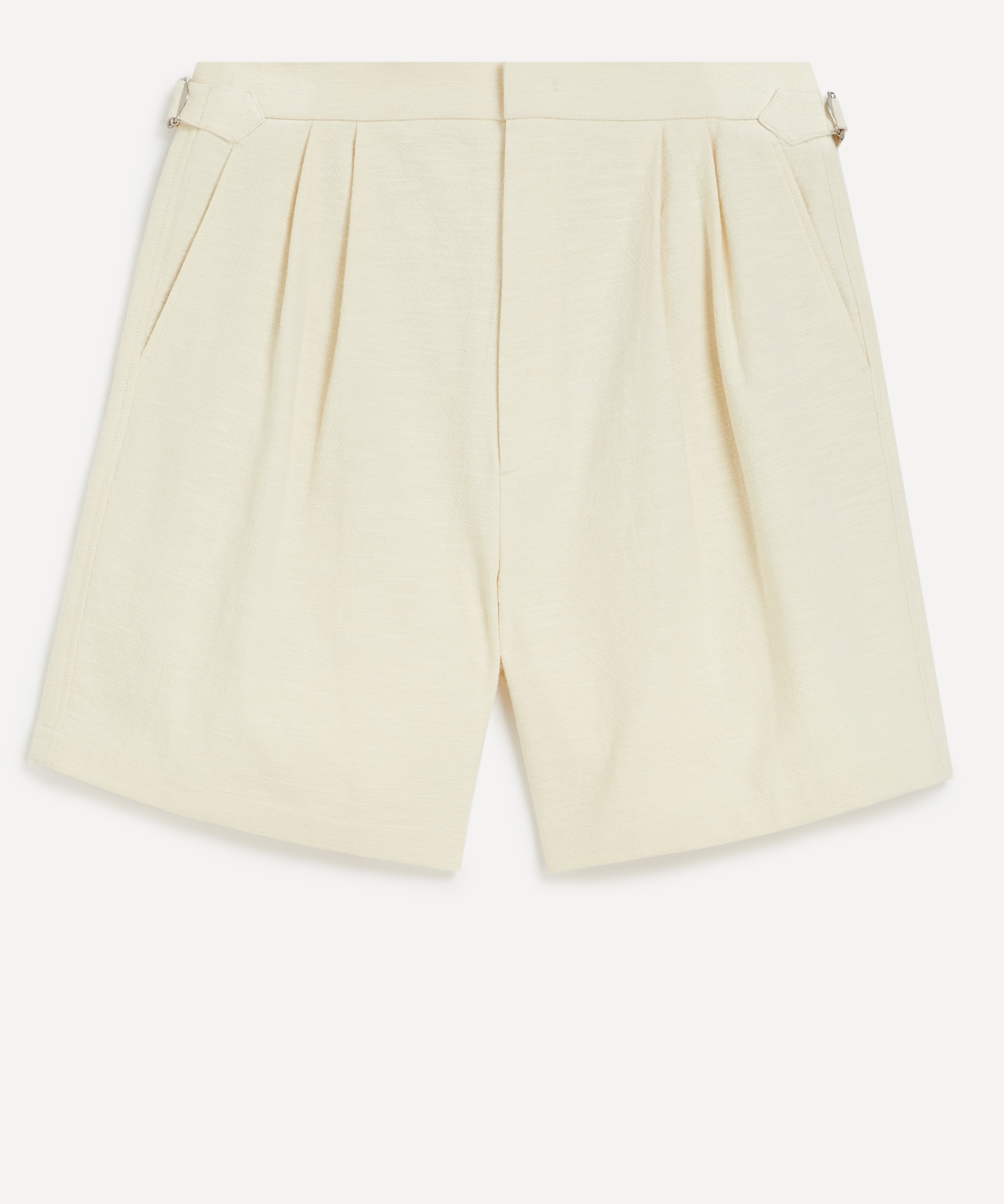 Le17septembre - Cotton-Linen Pleated Shorts