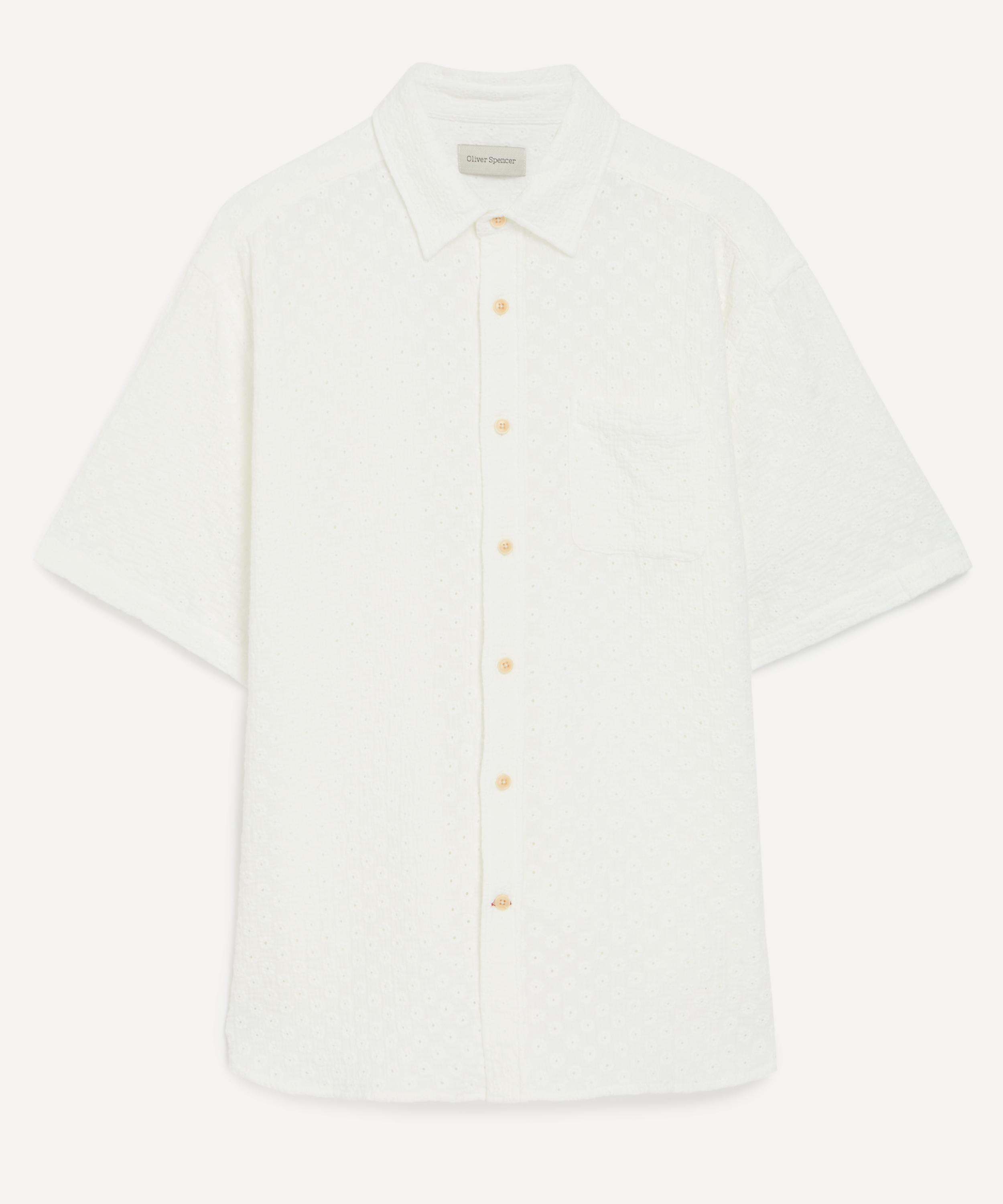 Oliver Spencer - Atlanta Short-Sleeve Garson White Shirt