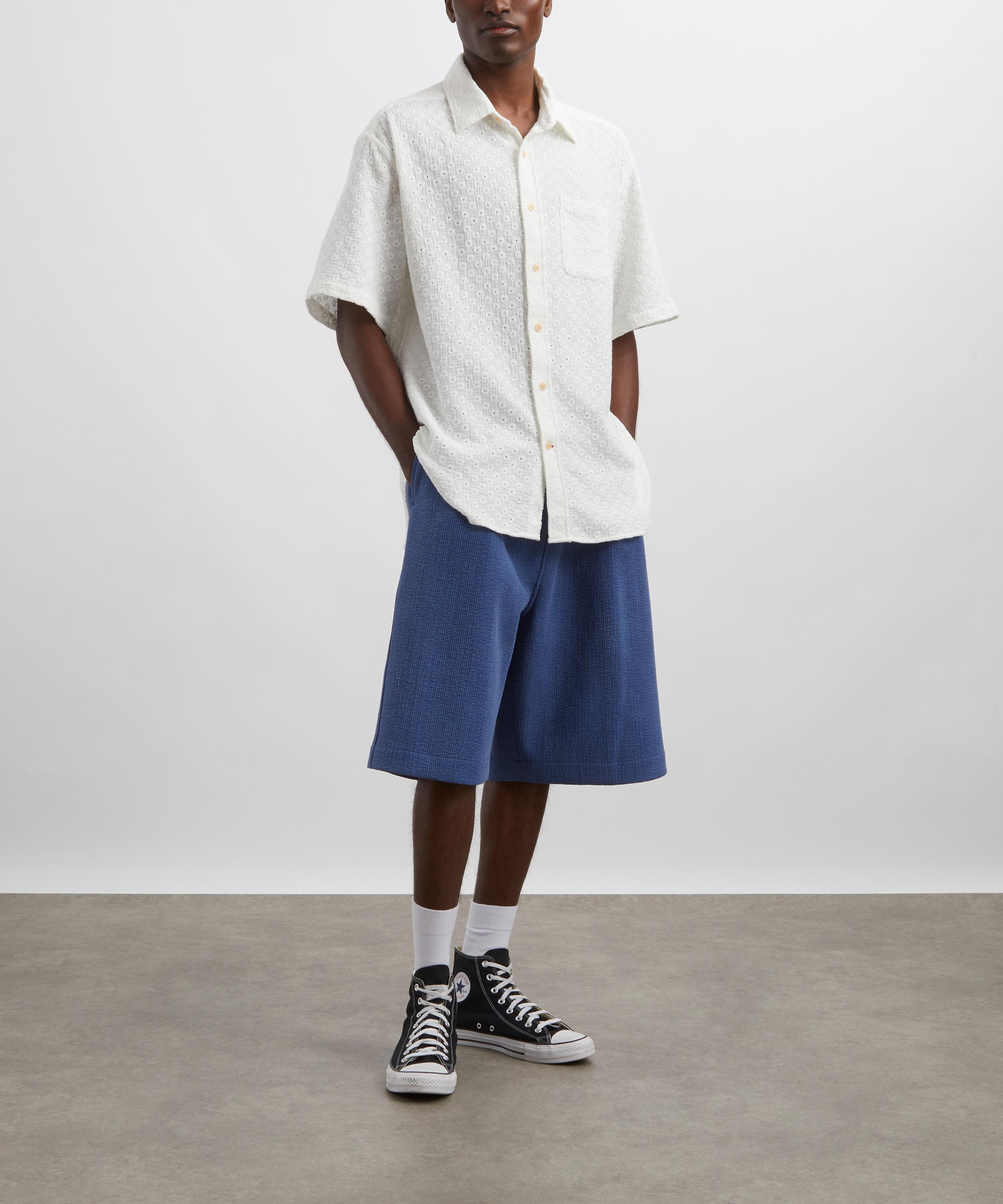 Oliver Spencer - Atlanta Short-Sleeve Garson White Shirt image number 1