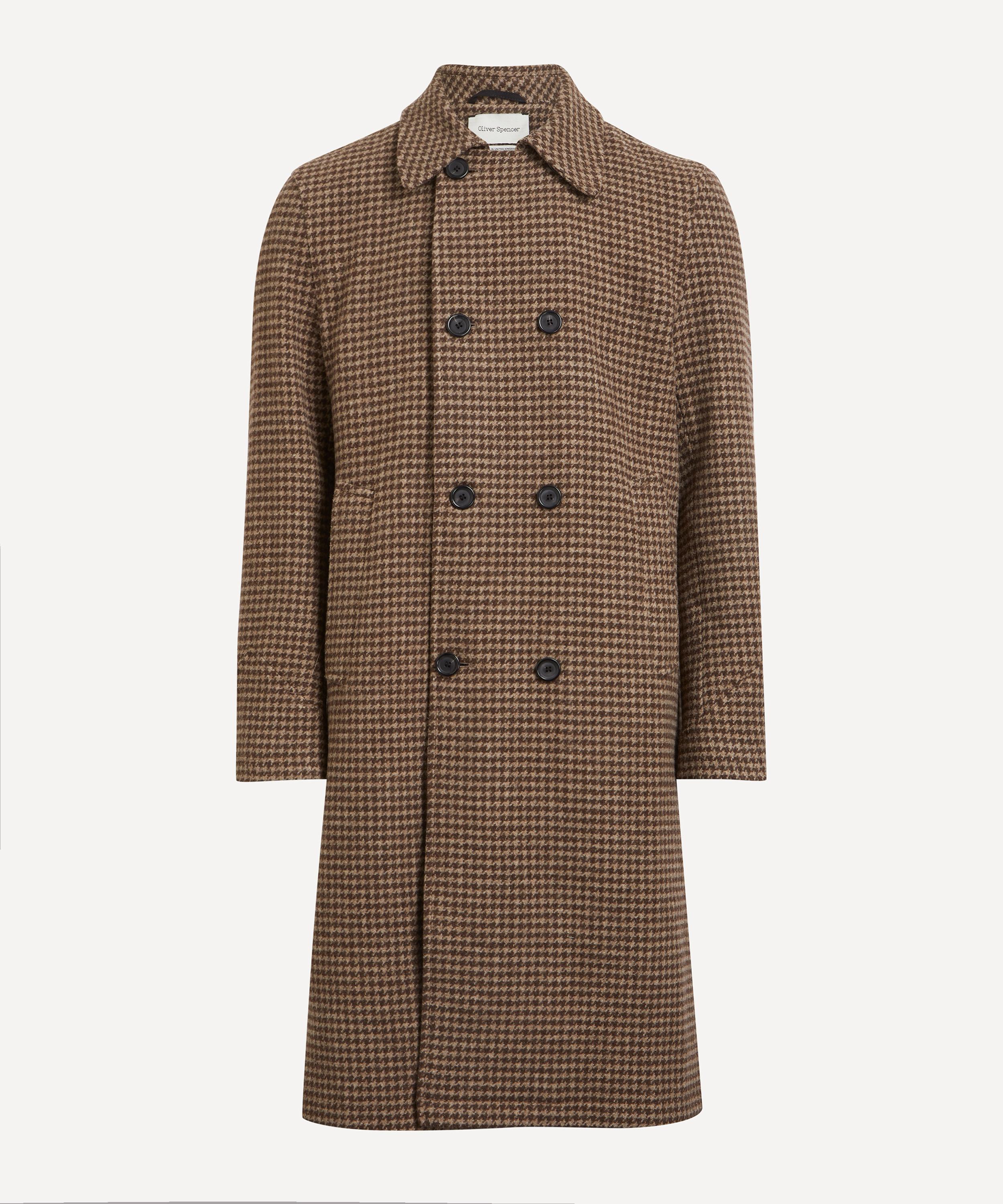 Oliver Spencer - Corday Beige Big Wool Coat image number 0