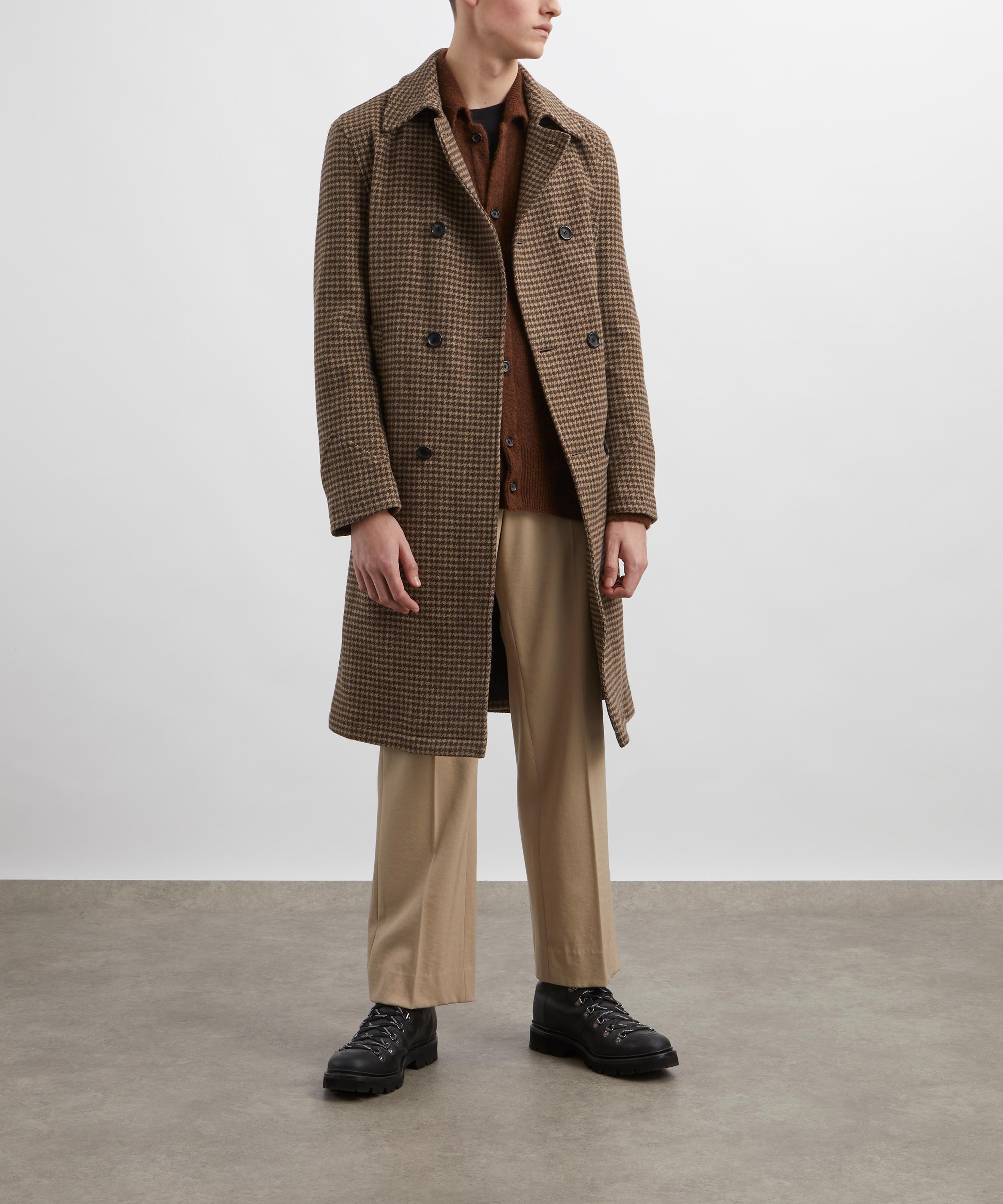 Oliver Spencer - Corday Beige Big Wool Coat image number 1