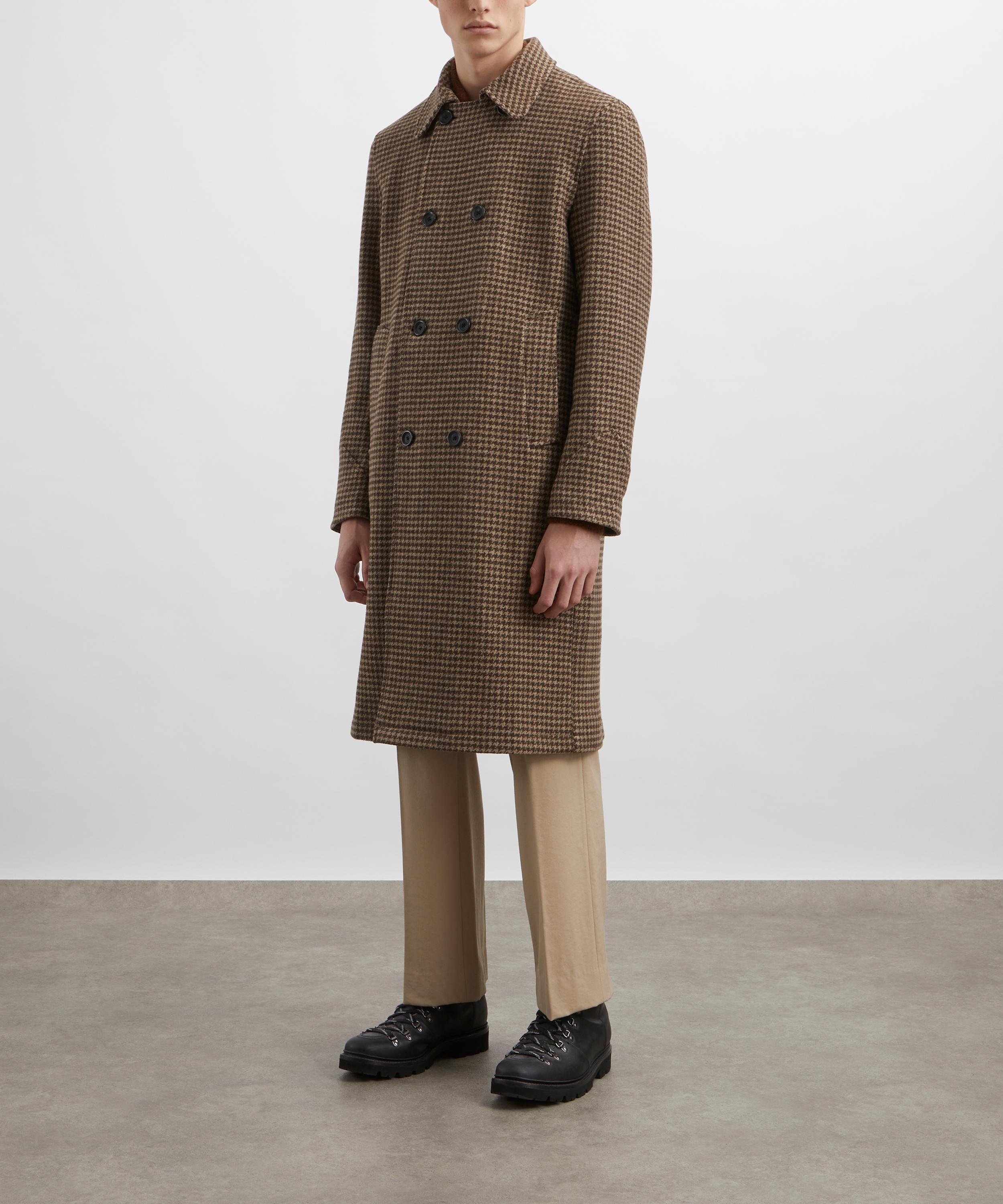 Oliver Spencer - Corday Beige Big Wool Coat image number 2