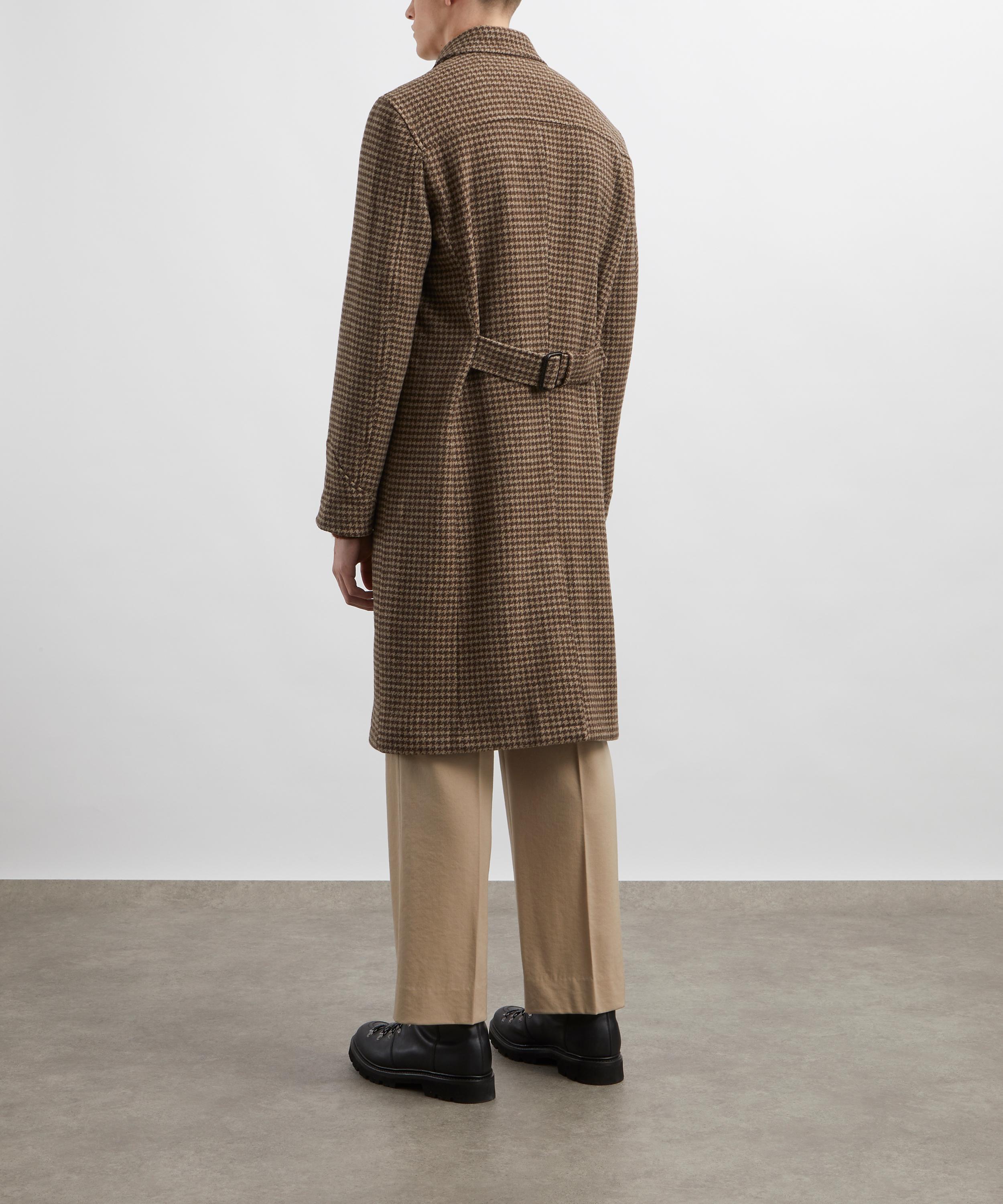 Oliver Spencer - Corday Beige Big Wool Coat image number 3