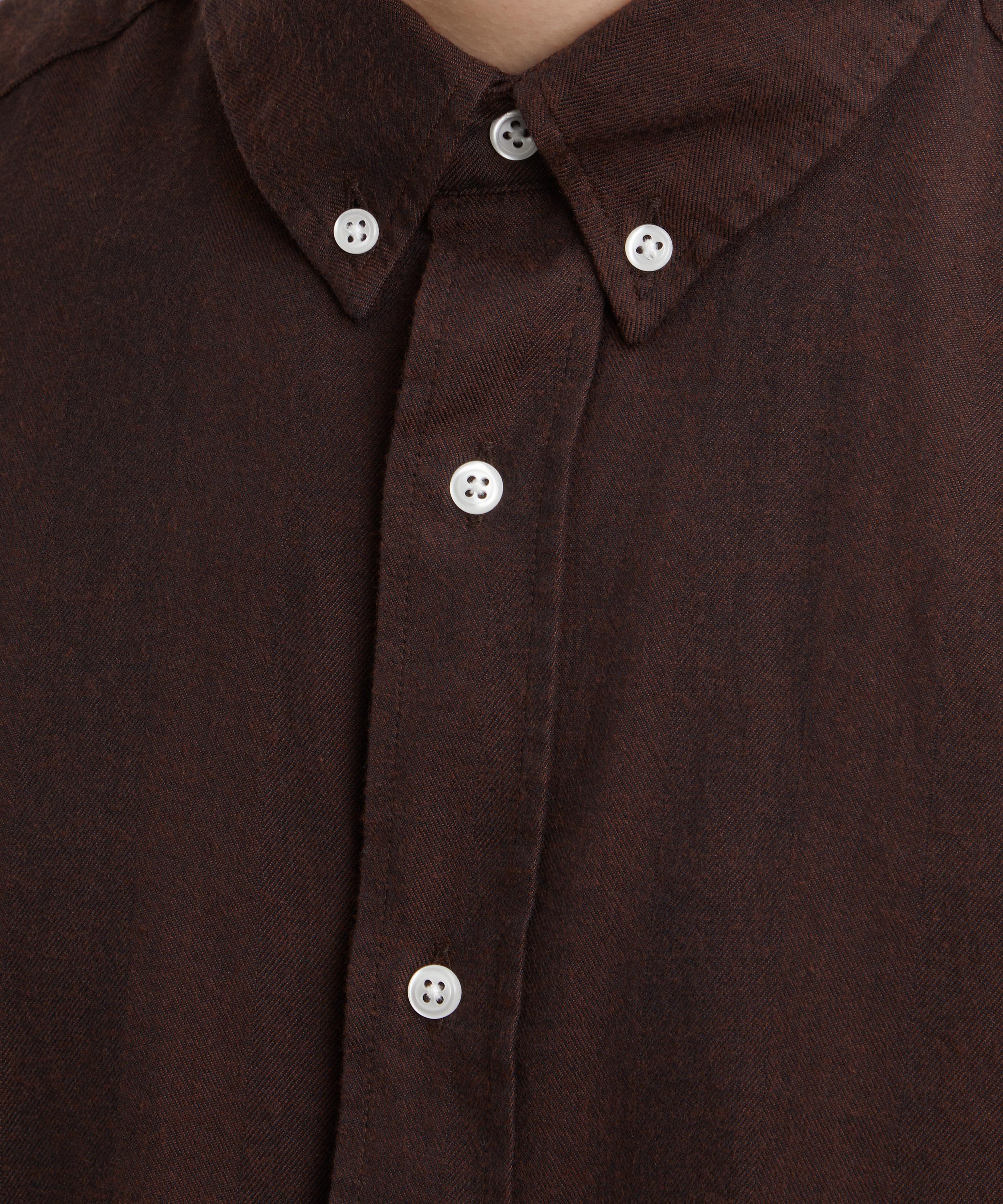 Oliver Spencer - Pearson Brown Brook Shirt image number 4