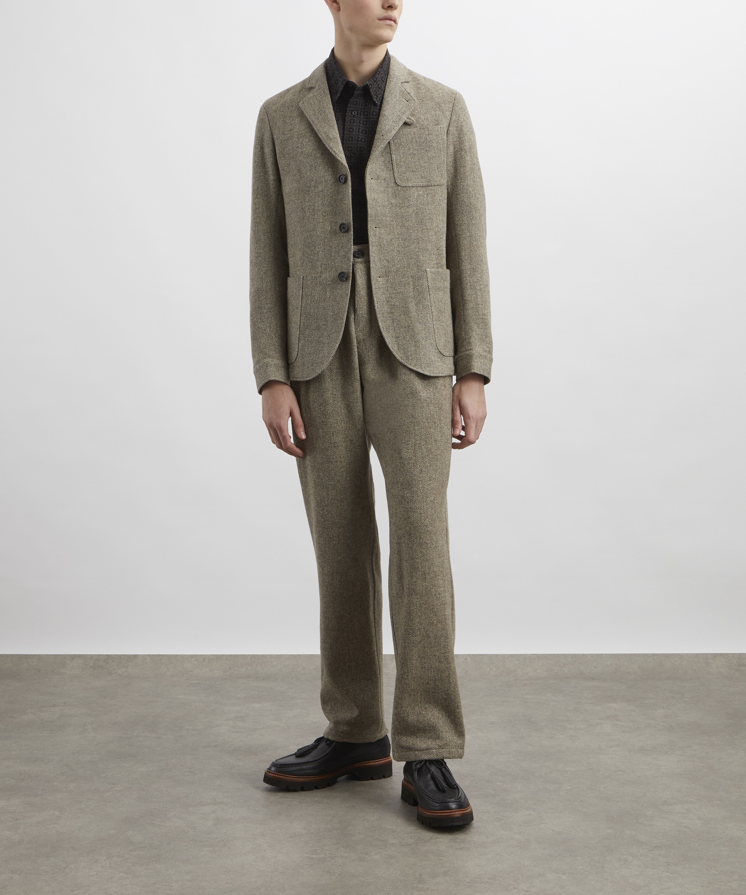 Oliver Spencer - Pembury Beige Solms Jacket image number 1