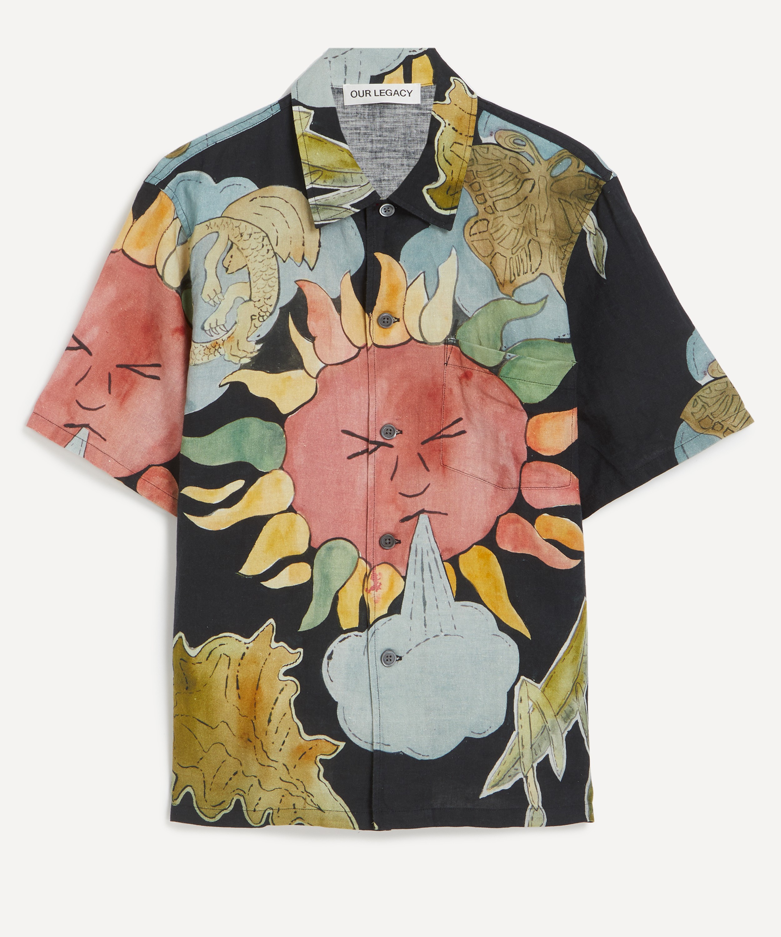 Our Legacy - Solar Power Print Short-Sleeve Box Shirt