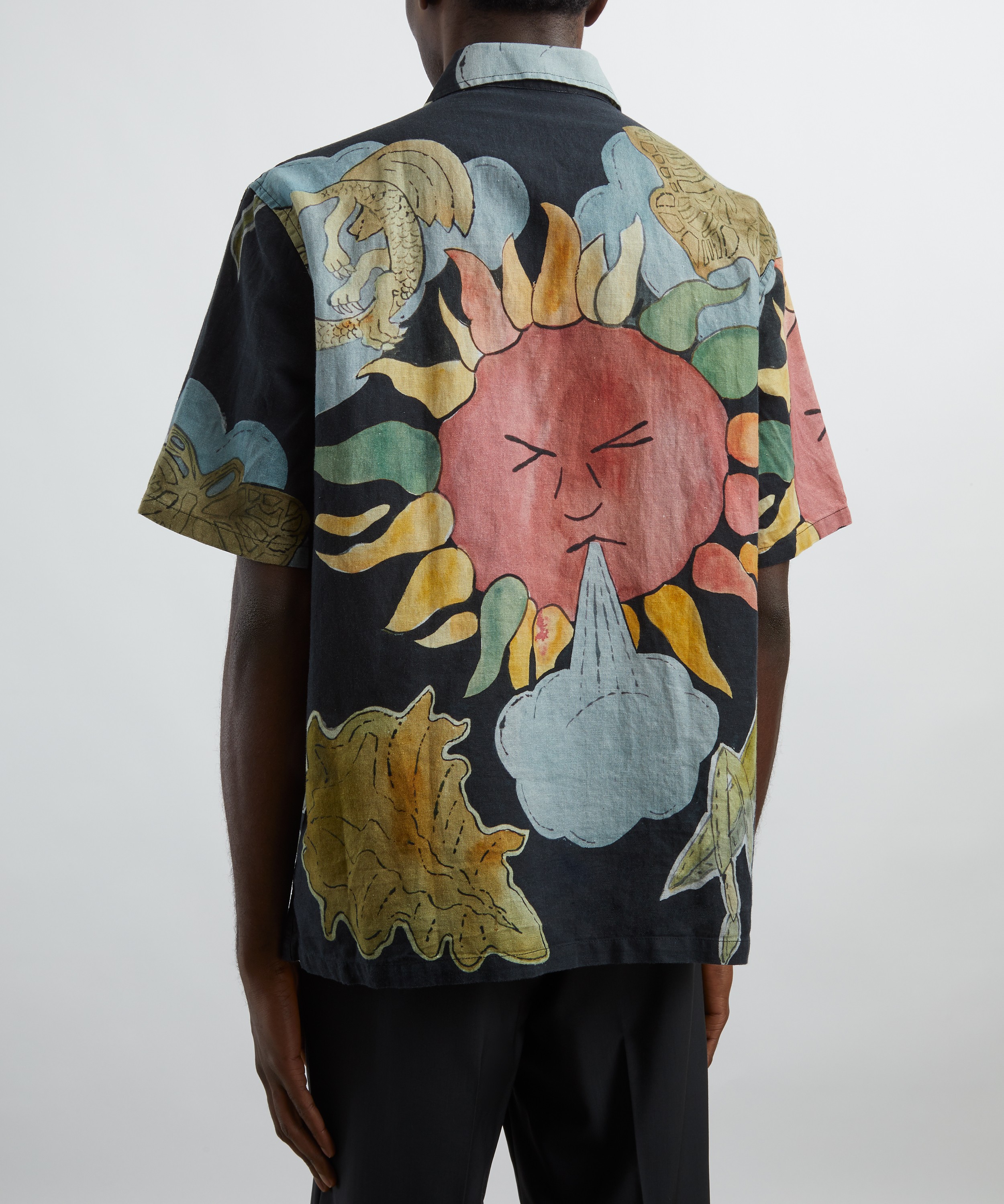 Our Legacy - Solar Power Print Short-Sleeve Box Shirt image number 3