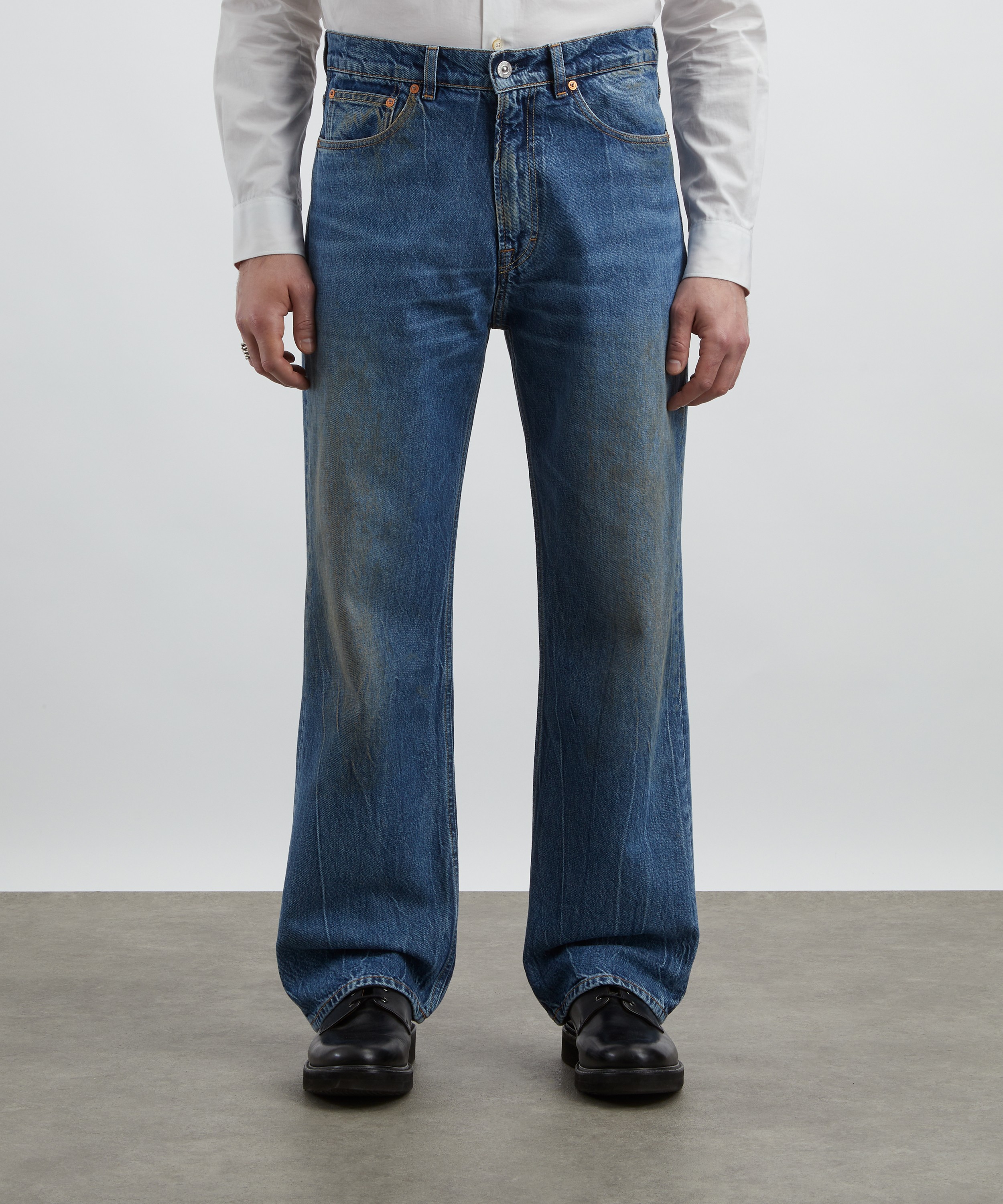 Our Legacy - Third Cut Relaxed Wide Leg Jeans image number 2